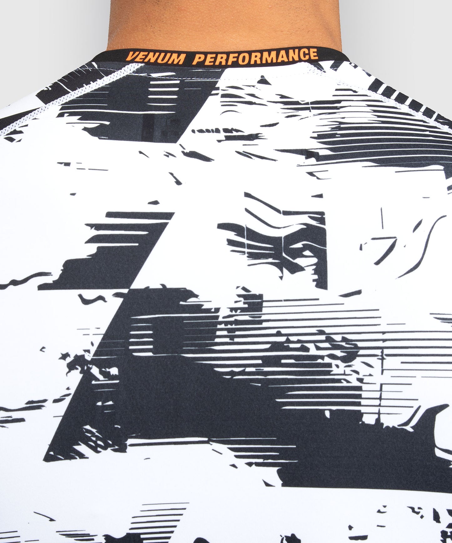 Rashguard manches longues Performance Homme UFC Zenith by Venum Authentic Fight Week - Blanc