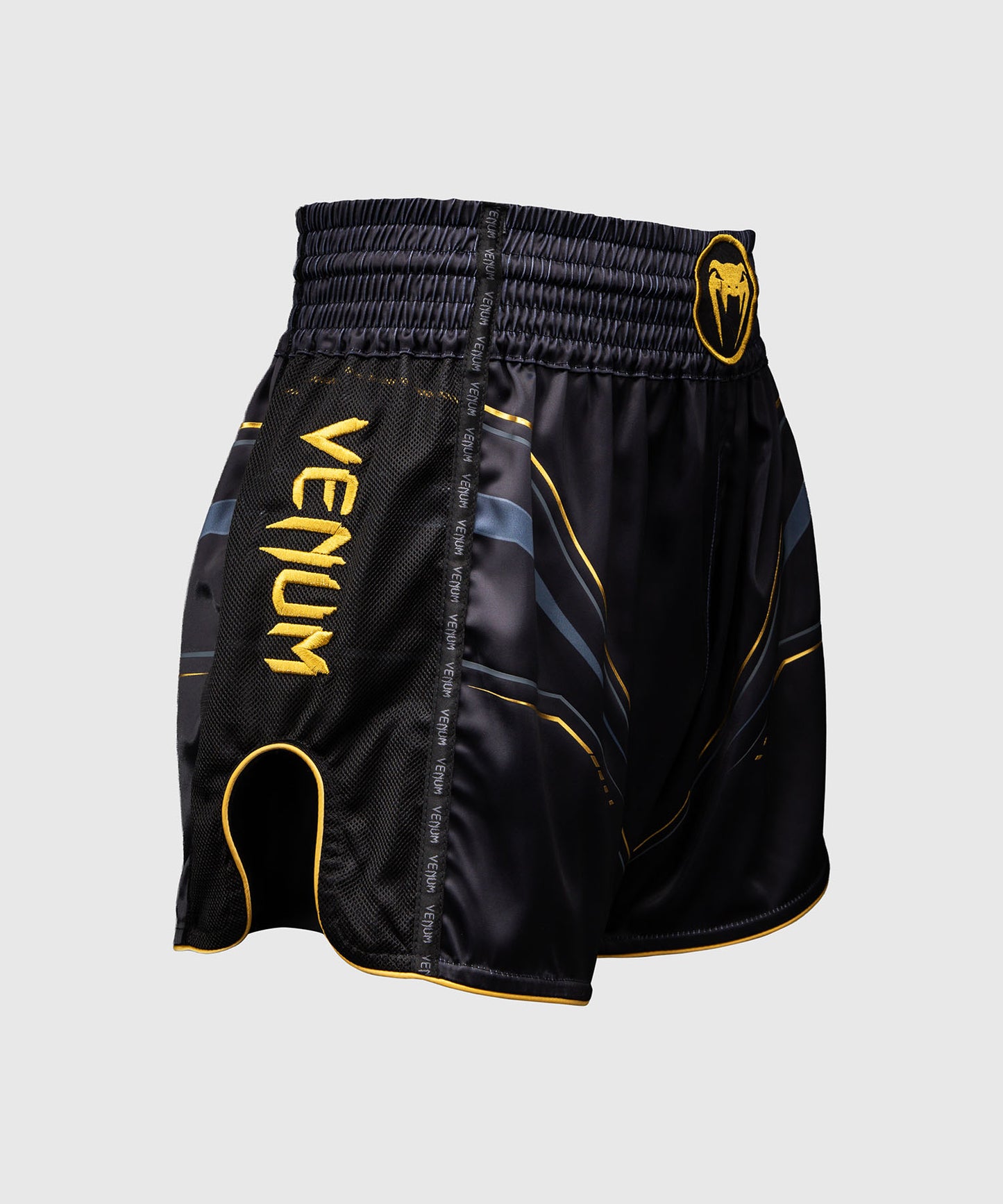 Venum Streamline Muay-Thai-Shorts – Schwarz/Gold