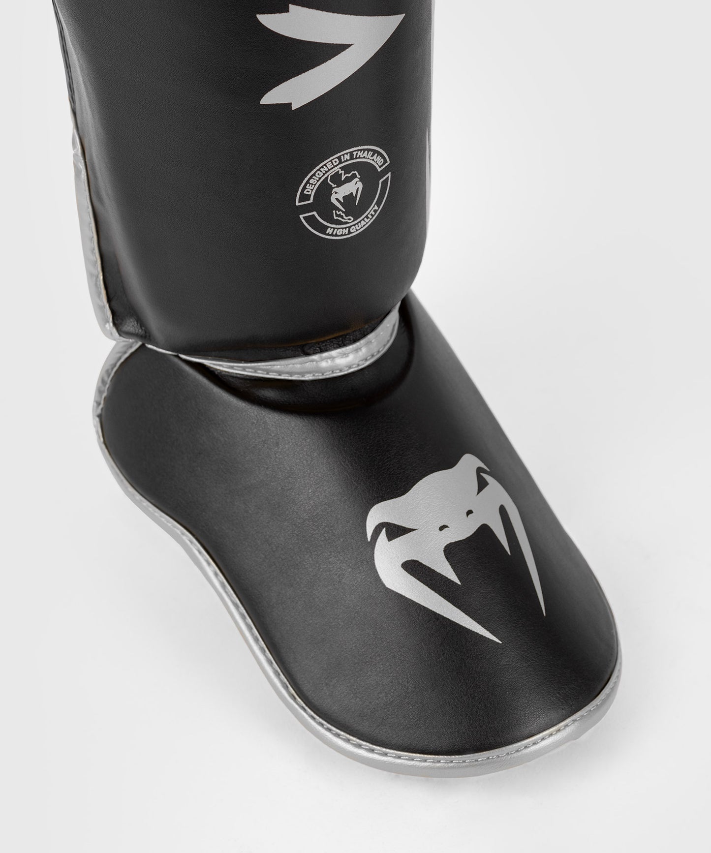 Venum Challenger Standup-Schienbeinschoner – Schwarz/Silber