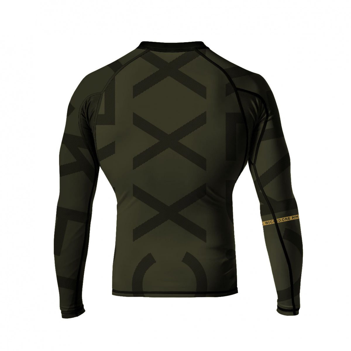 Wicked One Right Rashguard - Caqui