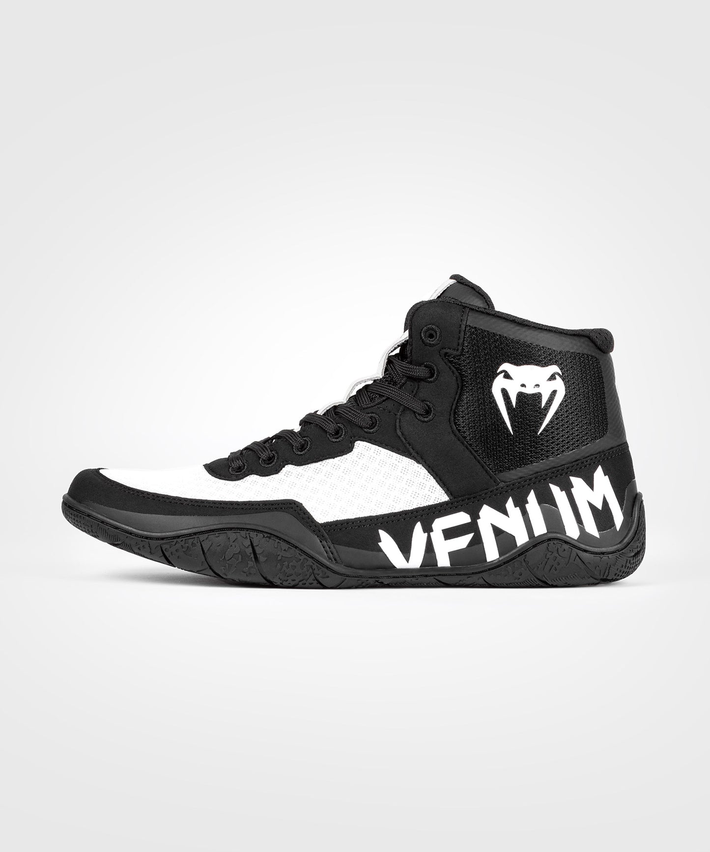 Venum Elite Wrestling Schuhe - Schwarz/Weiß