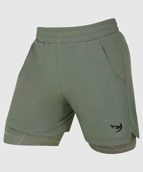 Short de MMA Training Fumetsu Dual Layer Icon - Olive