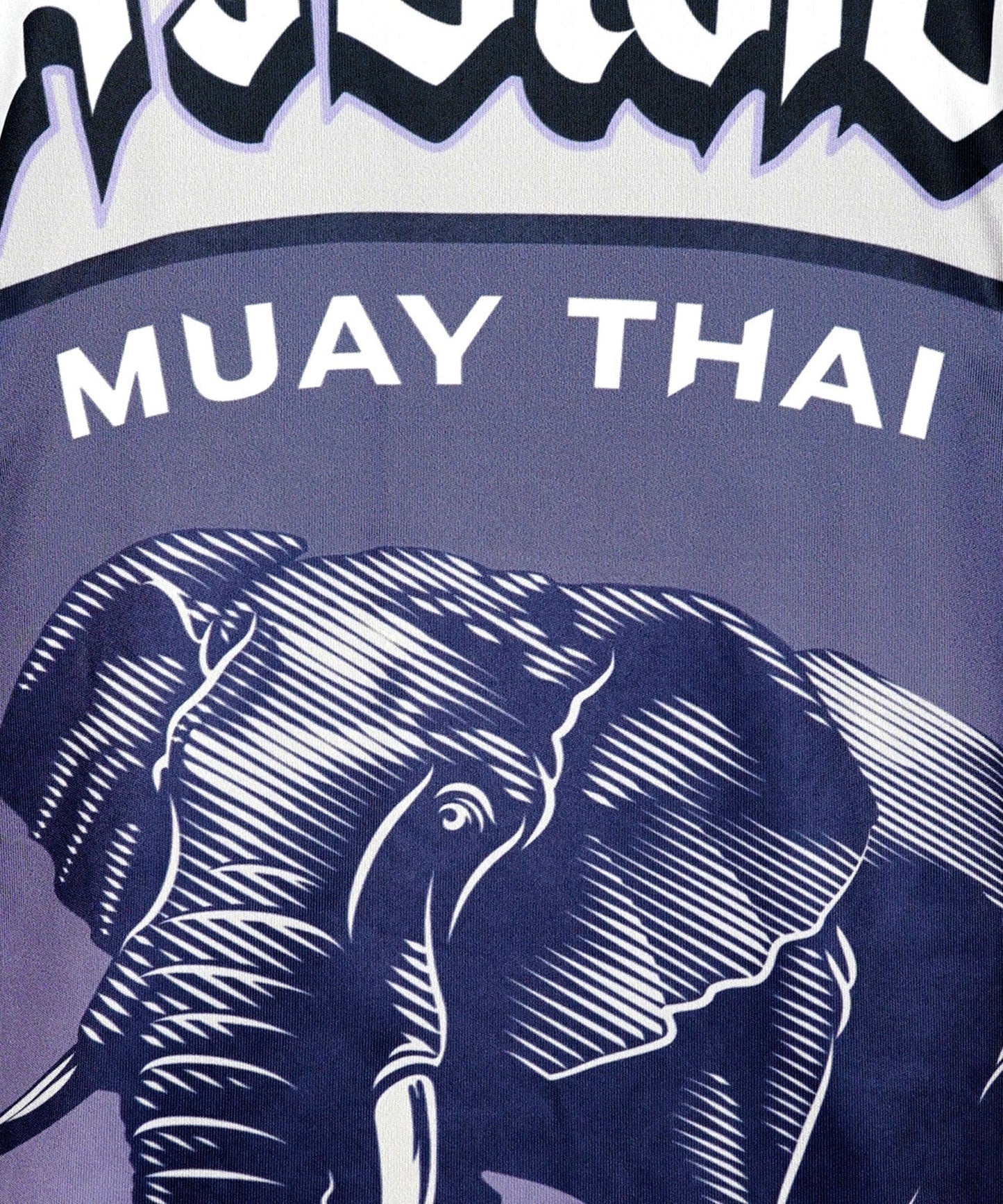 Tuff Top War Elephant Tanktop - Weiß/Violett
