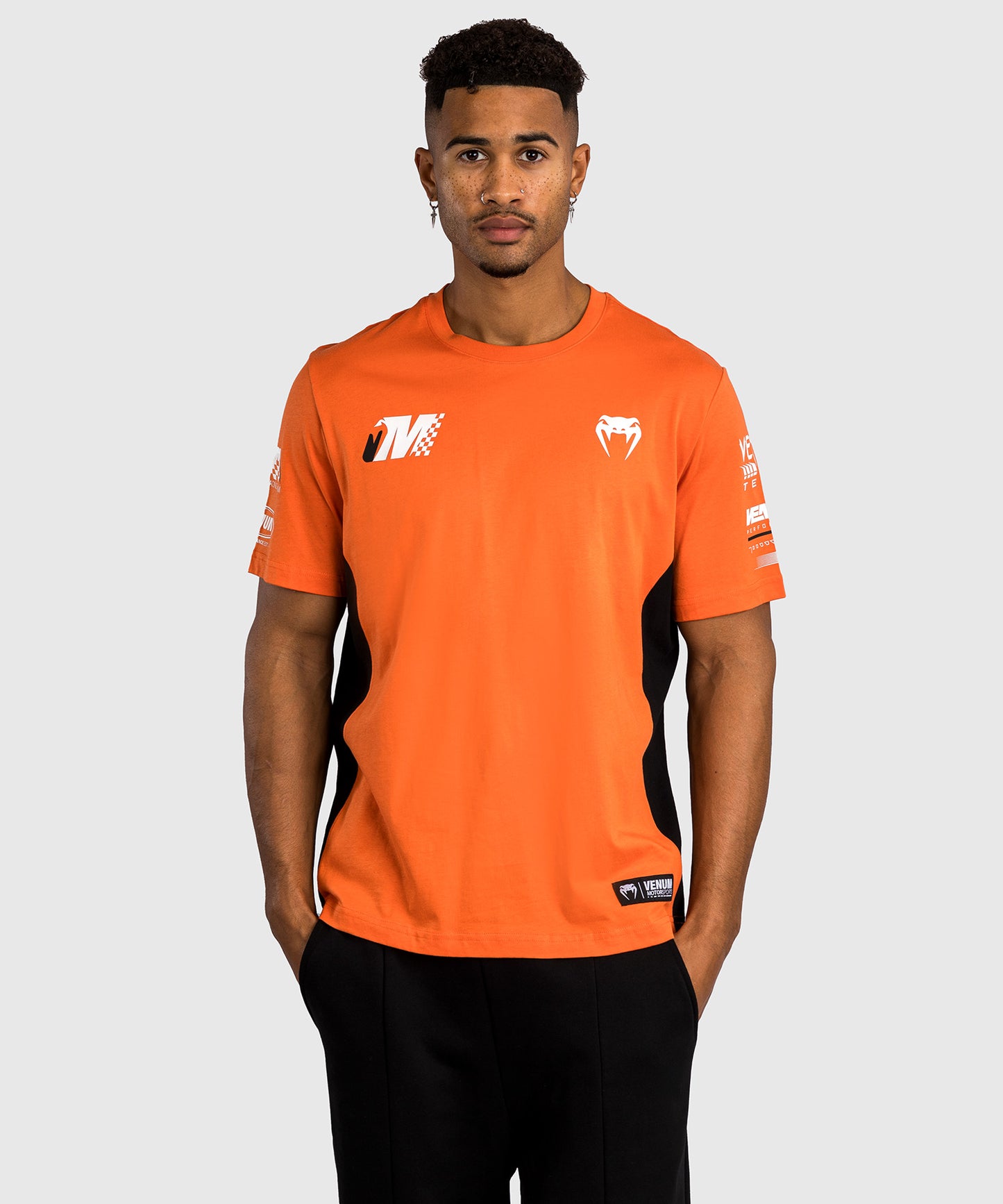 T-Shirt Venum Motorsport - Mandarine