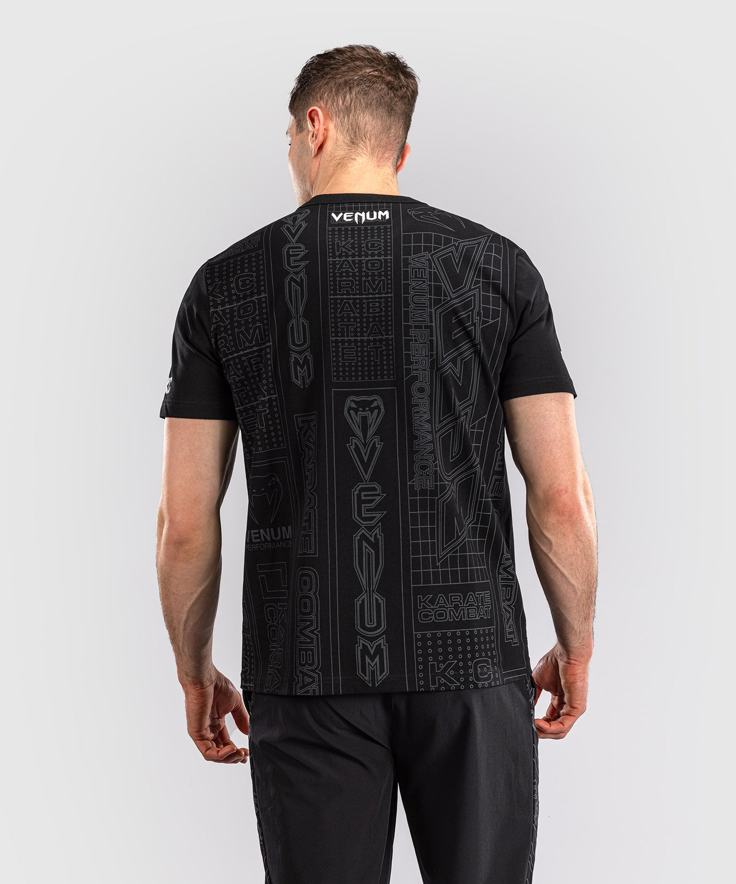 Karate Combat by Venum T-Shirt – Schwarz/Grau