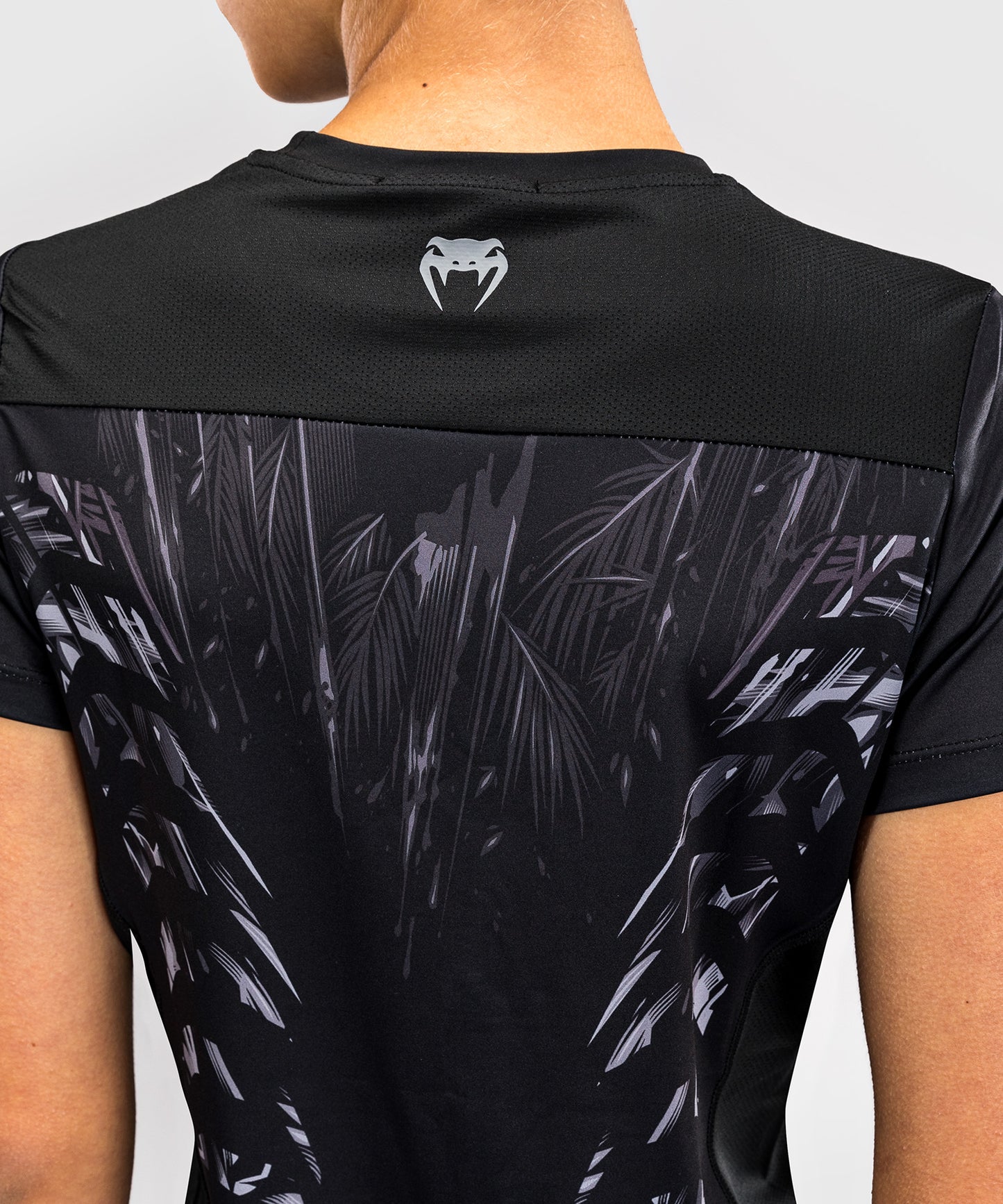 T-Shirt Dry-Tech Venum Tiger pour Femmes - Noir/Argent