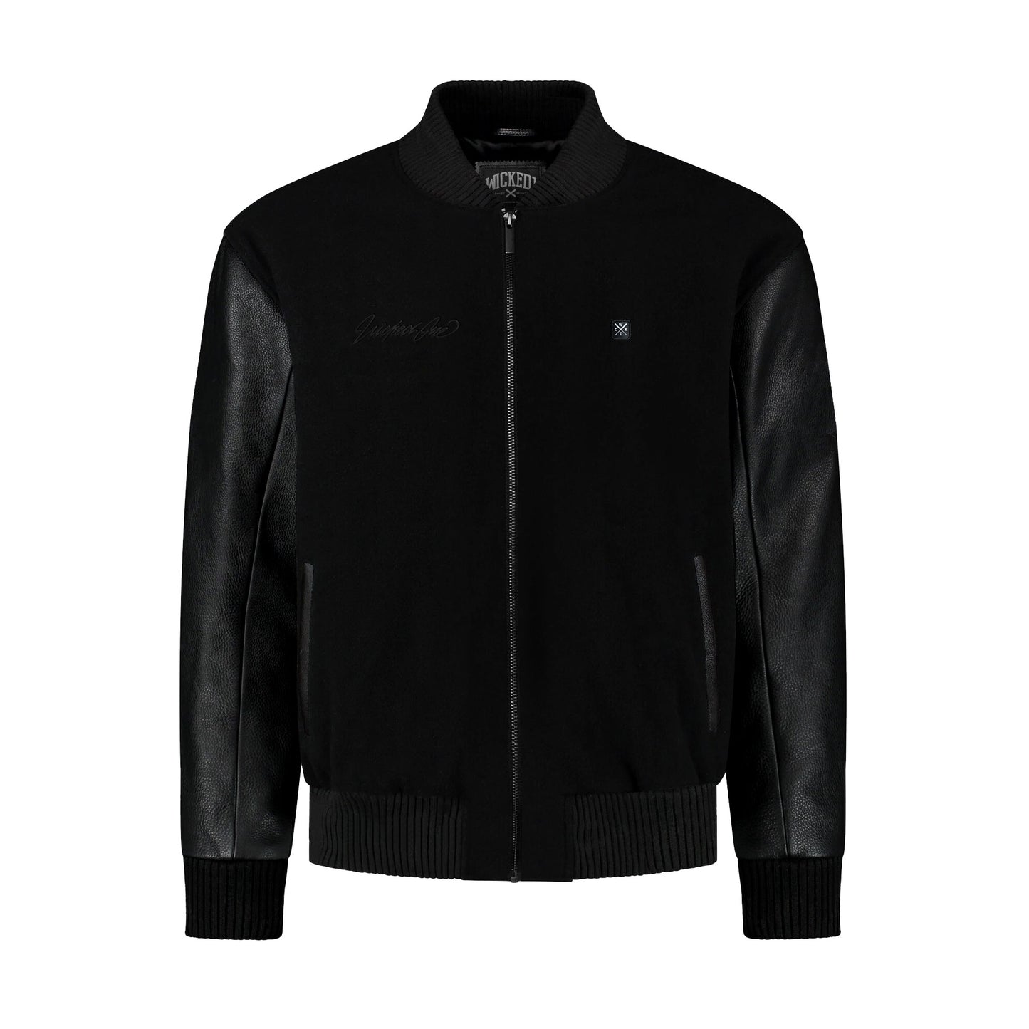 Wicked One Asphalt Teddy-Jacke - Schwarz