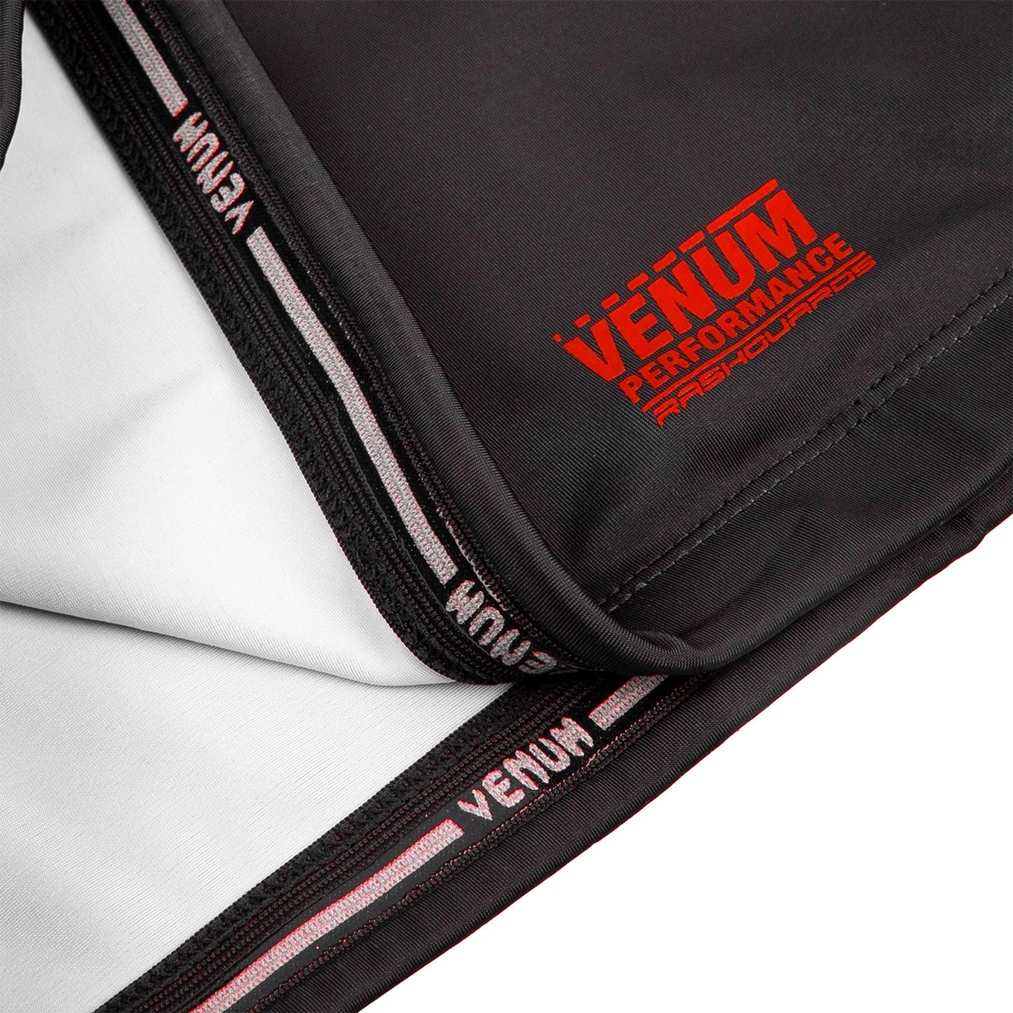 Signature Rashguard Kurzarm - Schwarz/Rot