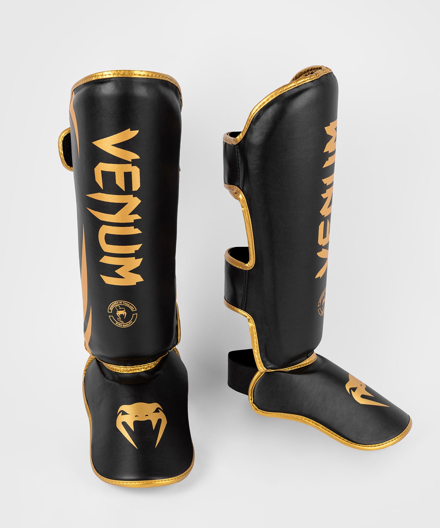 Venum Challenger Standup-Schienbeinschoner – Schwarz/Gold