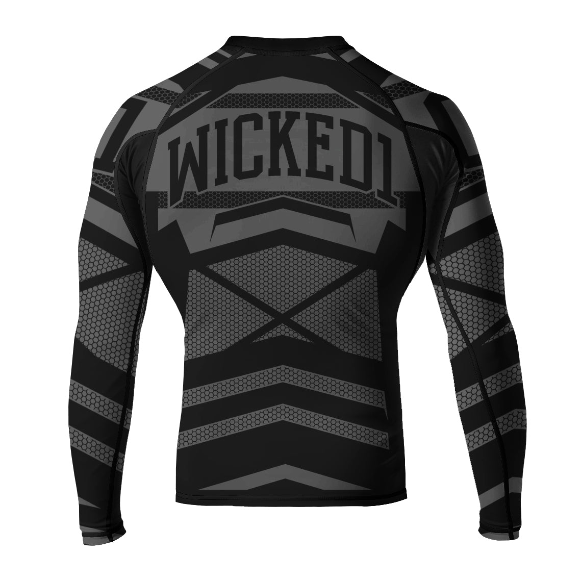Wicked One Stern Rashguard - Schwarz