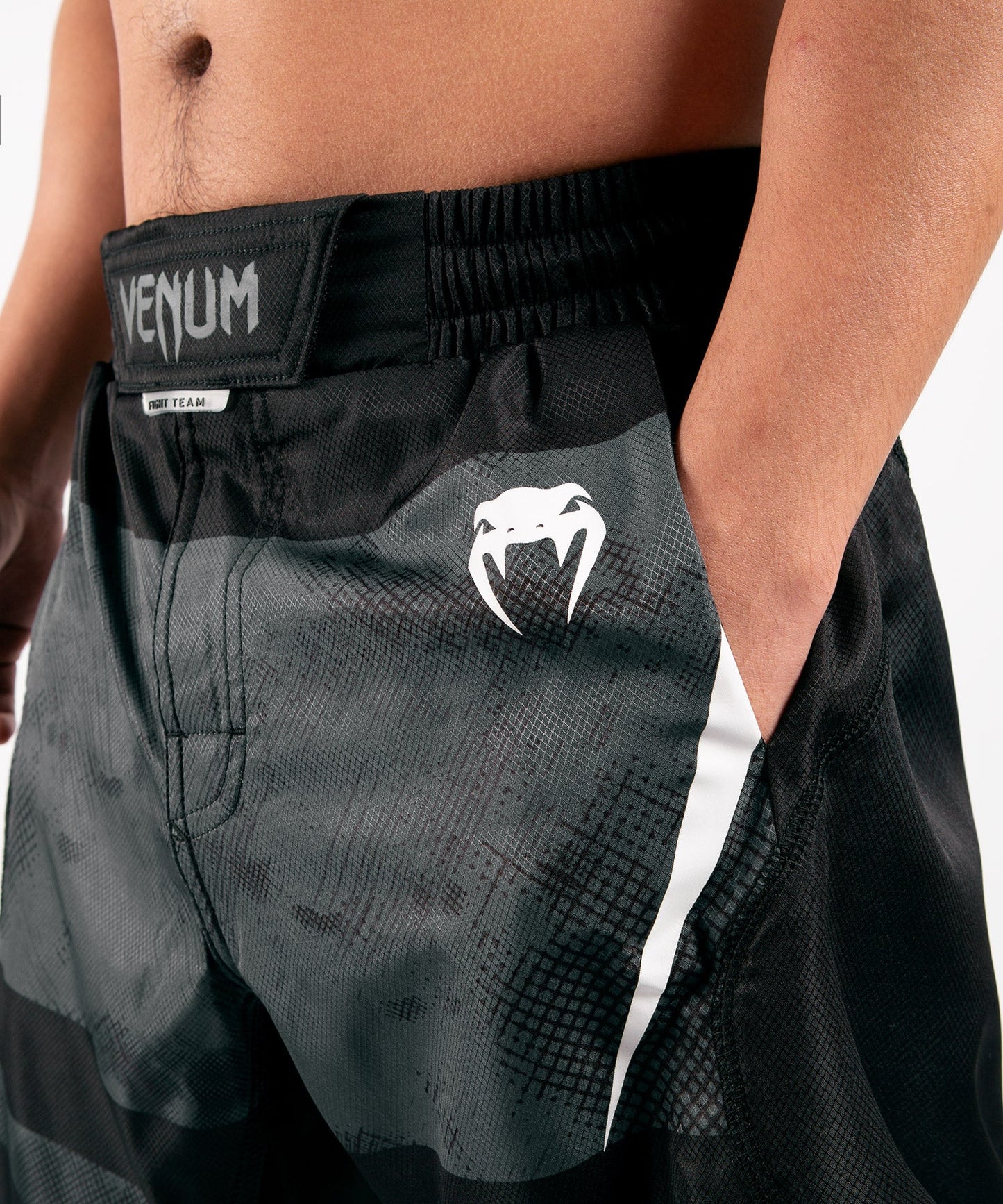 Fightshort Venum Sky247  - Noir/Gris