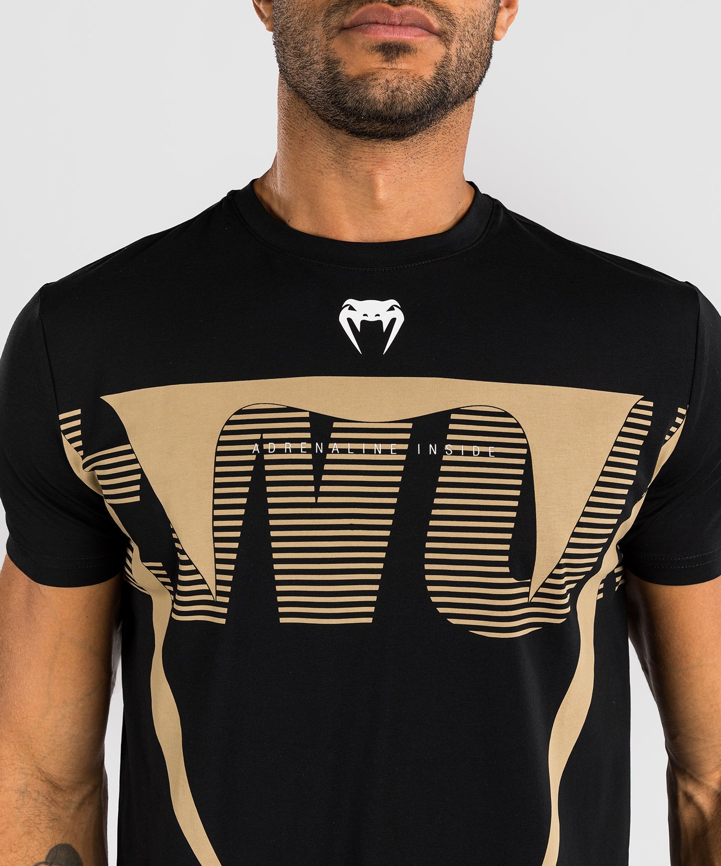 Venum Adrenaline T-Shirt – Schwarz/Sand
