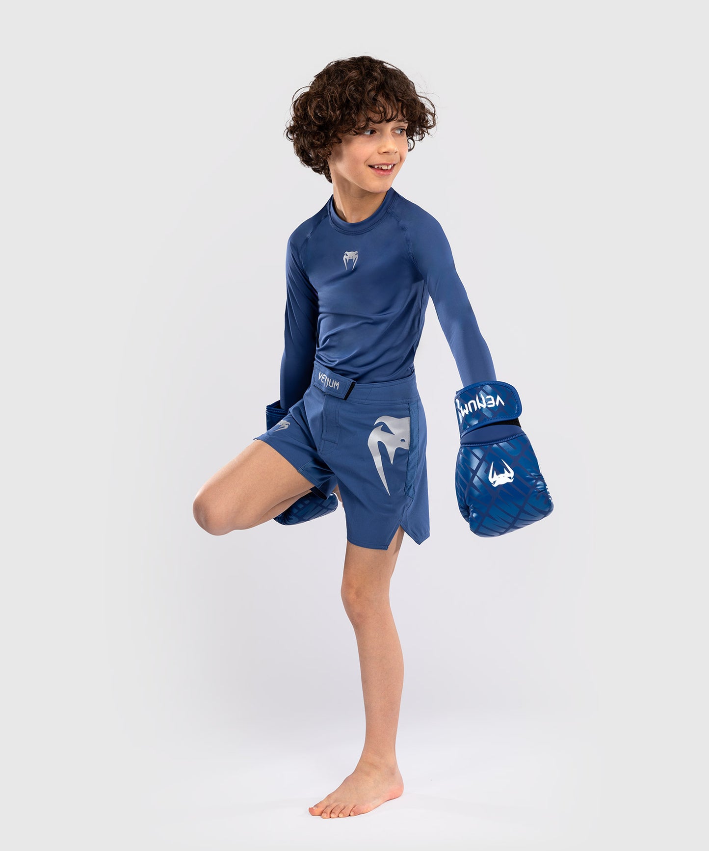 Venum Light Kinder Fight Shorts - Königsblau