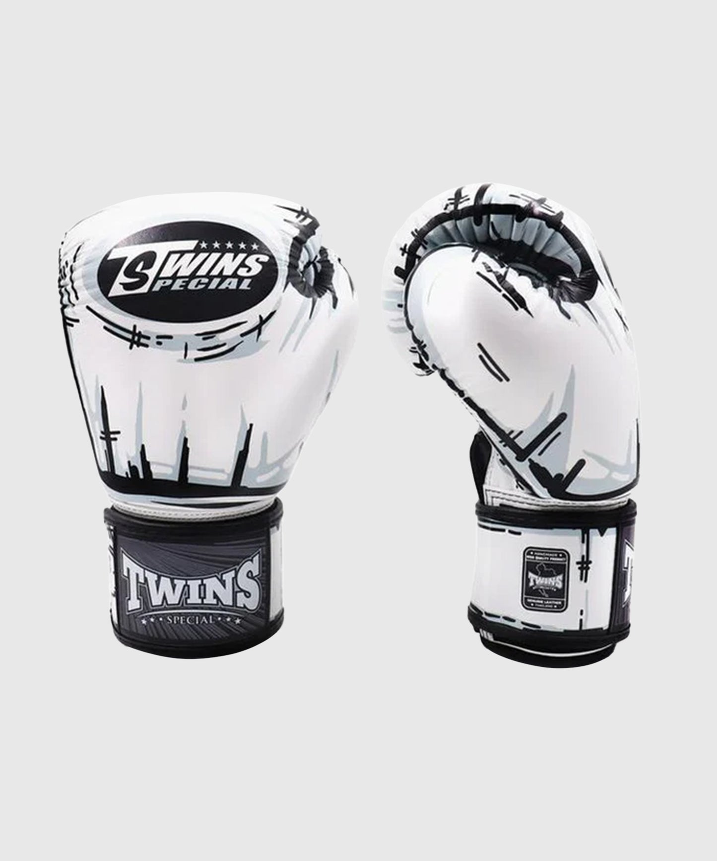Gants de Boxe Twins FBGVL4 Comic - Blanc