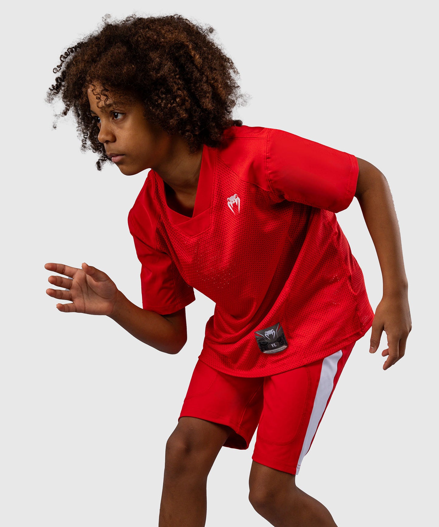 Venum Elite Kids Football Short Sleeve Jersey - Red