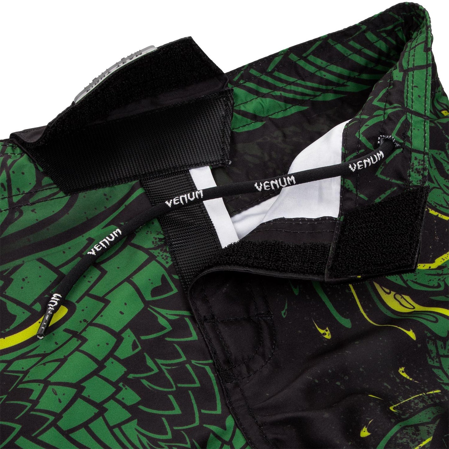 Fightshort enfant Venum Green Viper Kids - Noir/Vert
