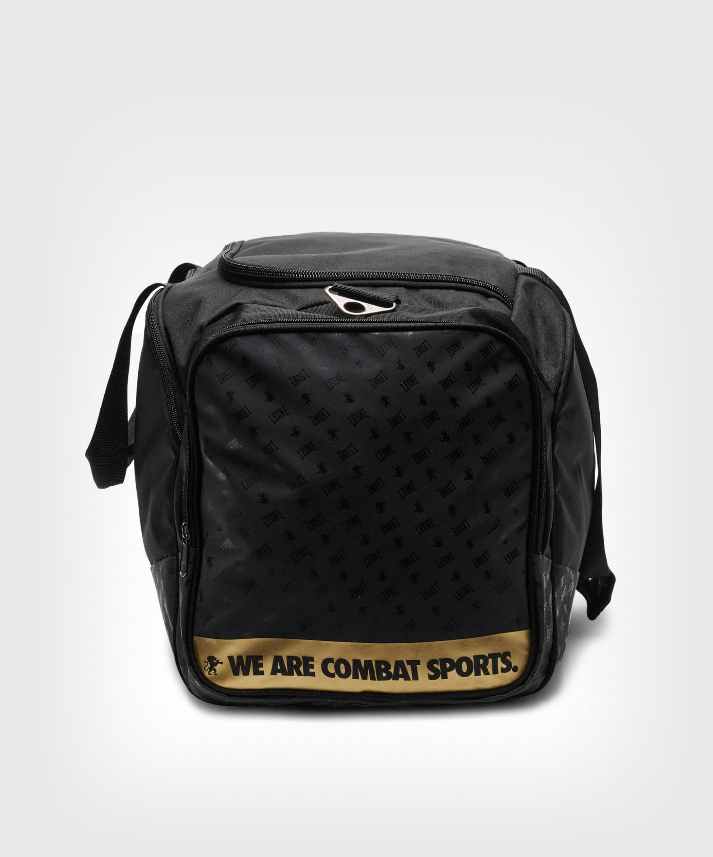Leone DNA Bolsa de Deporte – Negro/Dorado