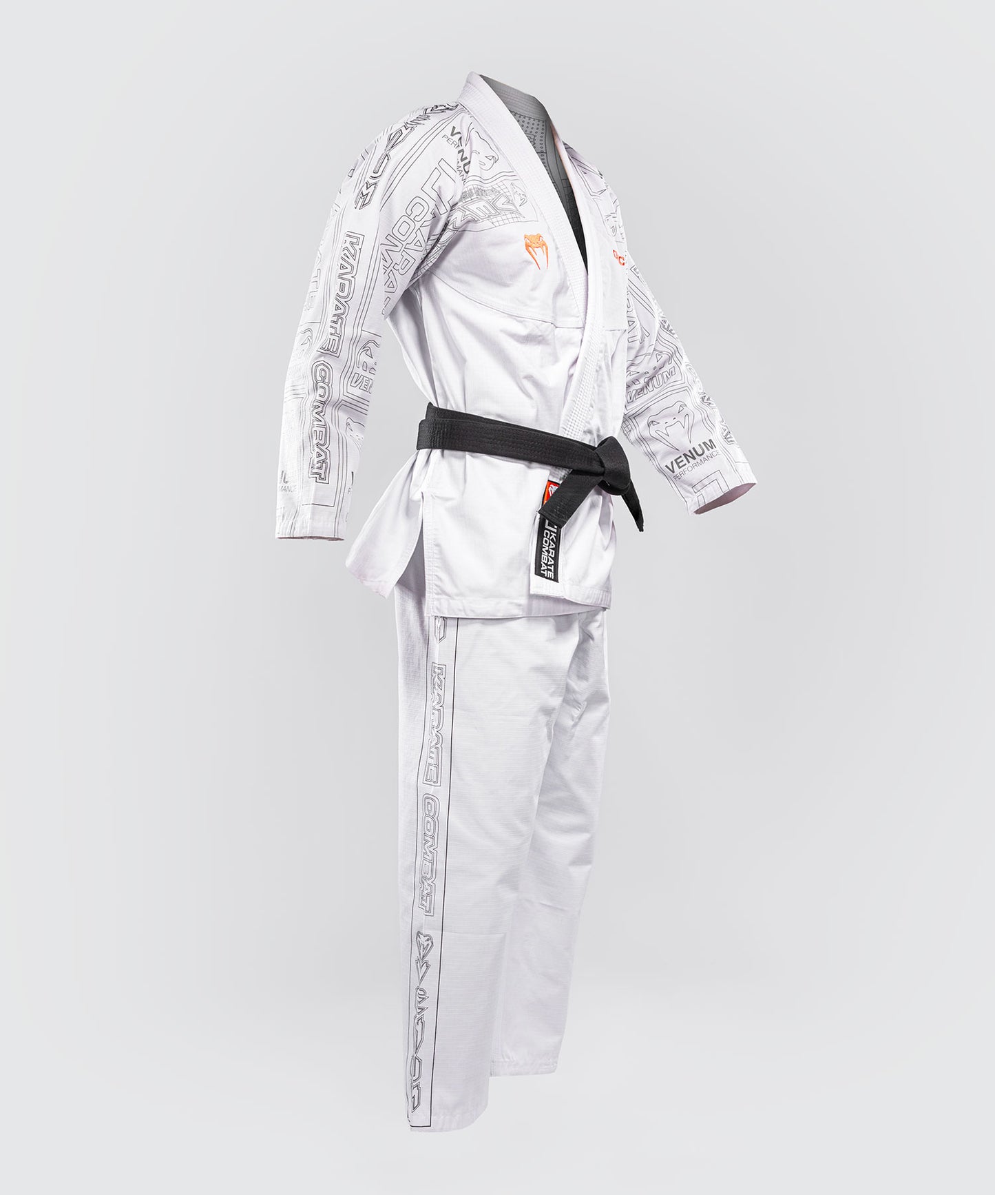Karate Combat by Venum BJJ Gi - White/Grey