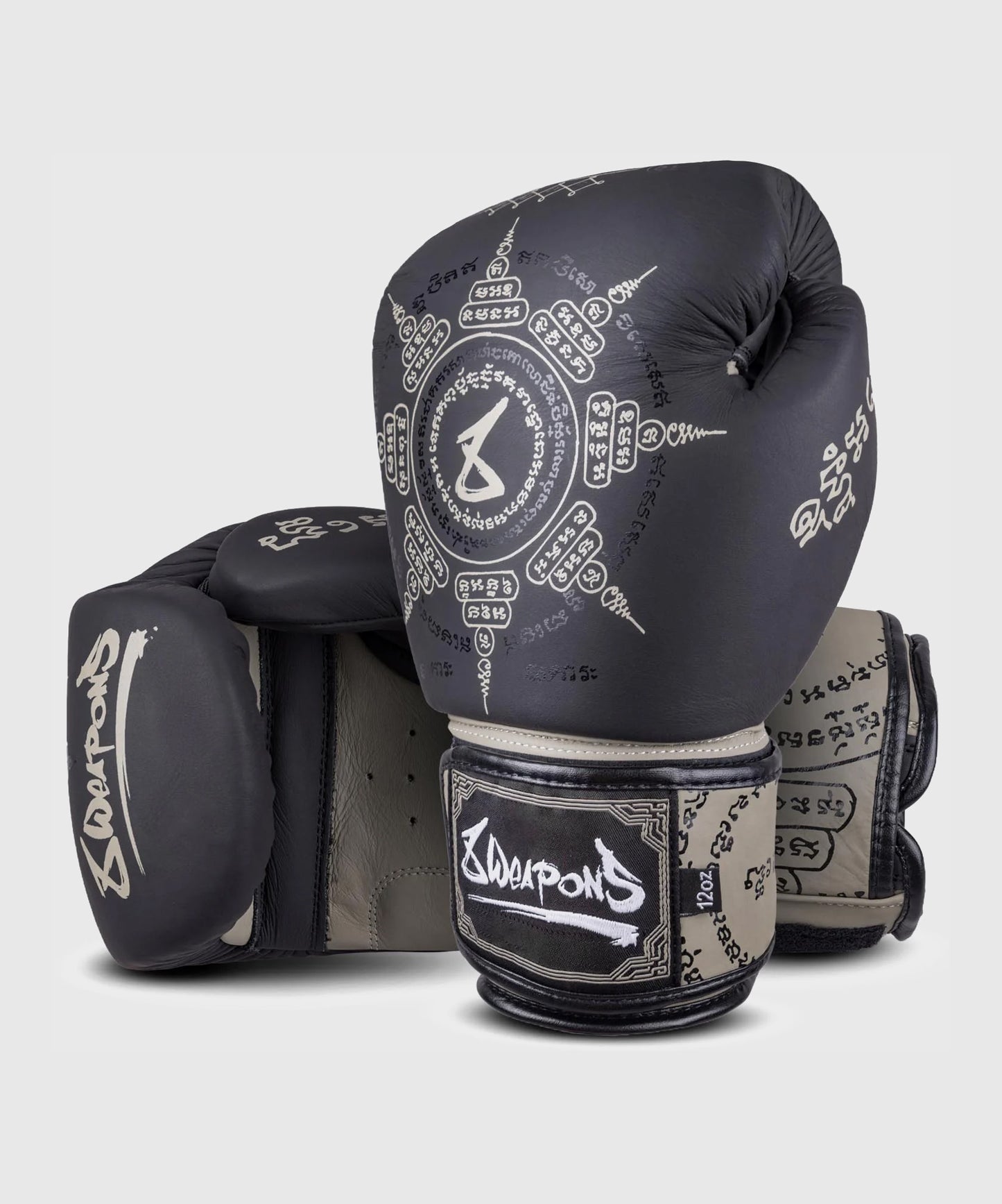 Gants de Boxe 8 Weapons 8 Ways Yant - Noir/Sable