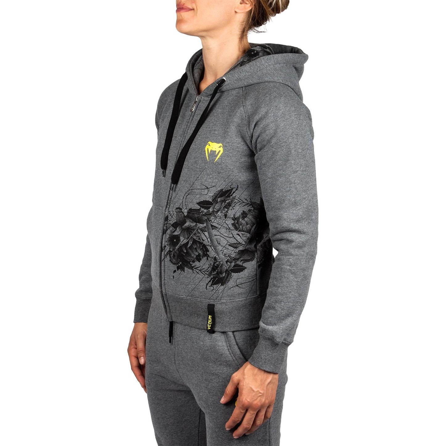 Venum Floral Hoody - Heidegrau - Für Frauen