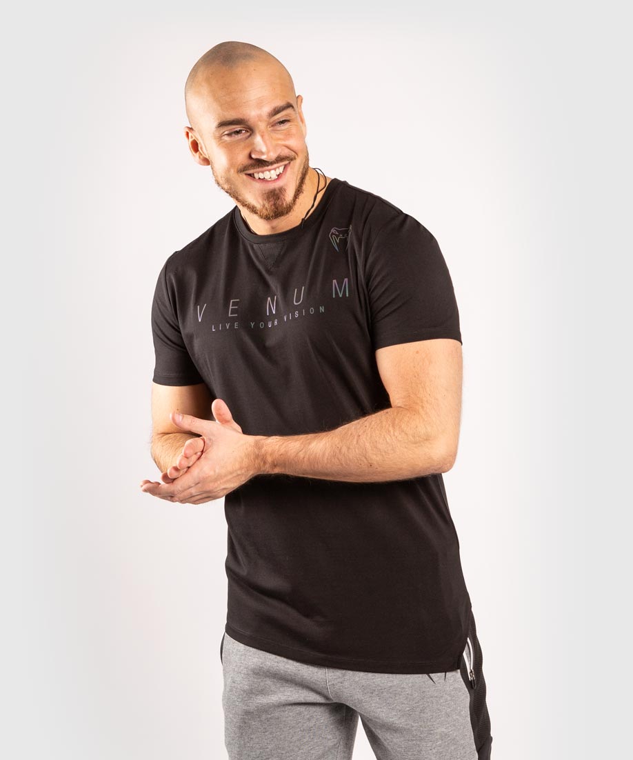 Venum LiveYourVision T-Shirt - Black/Irish