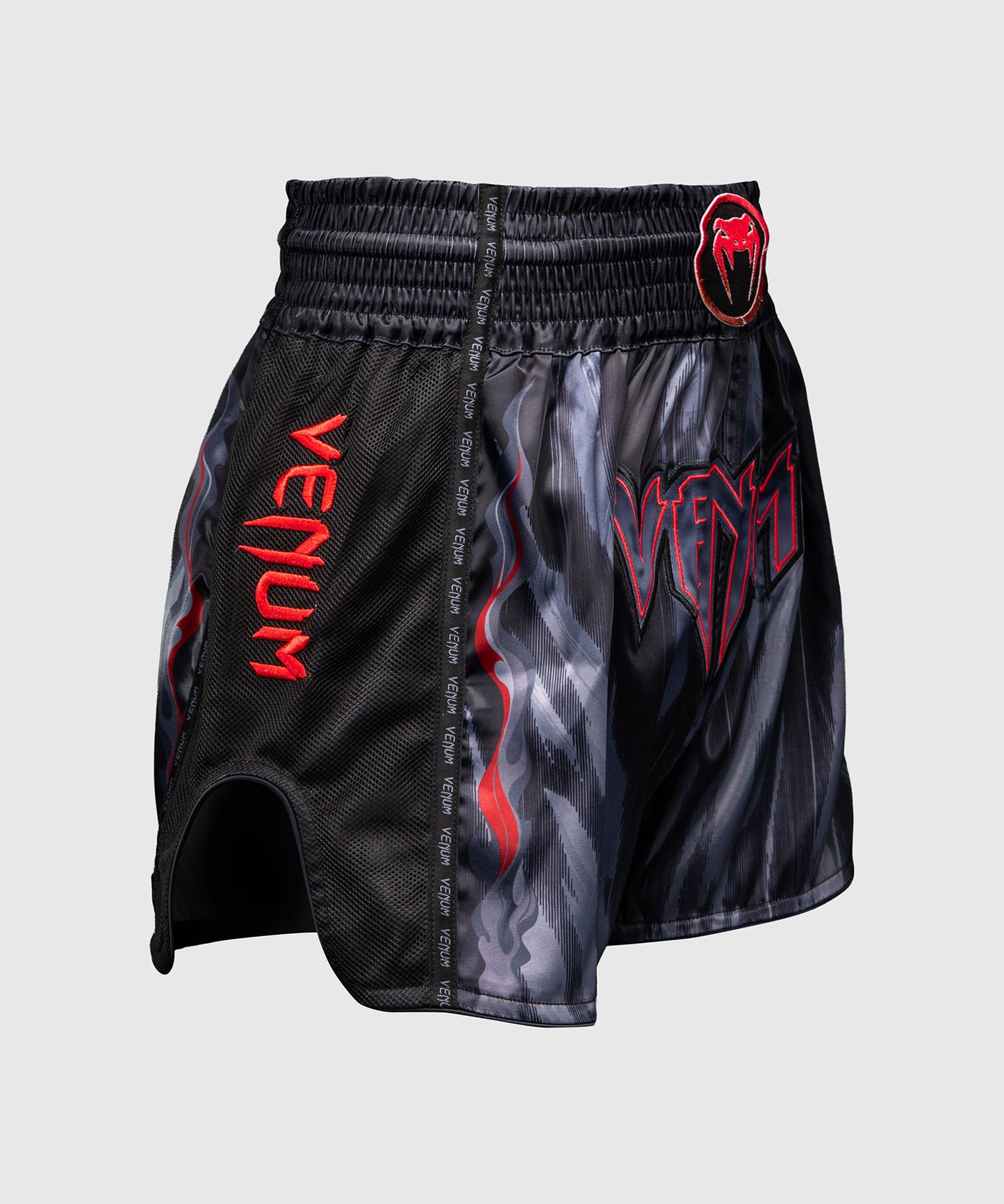 Venum Demon Pantaloncini da Muay Thai - Nero/Grigio