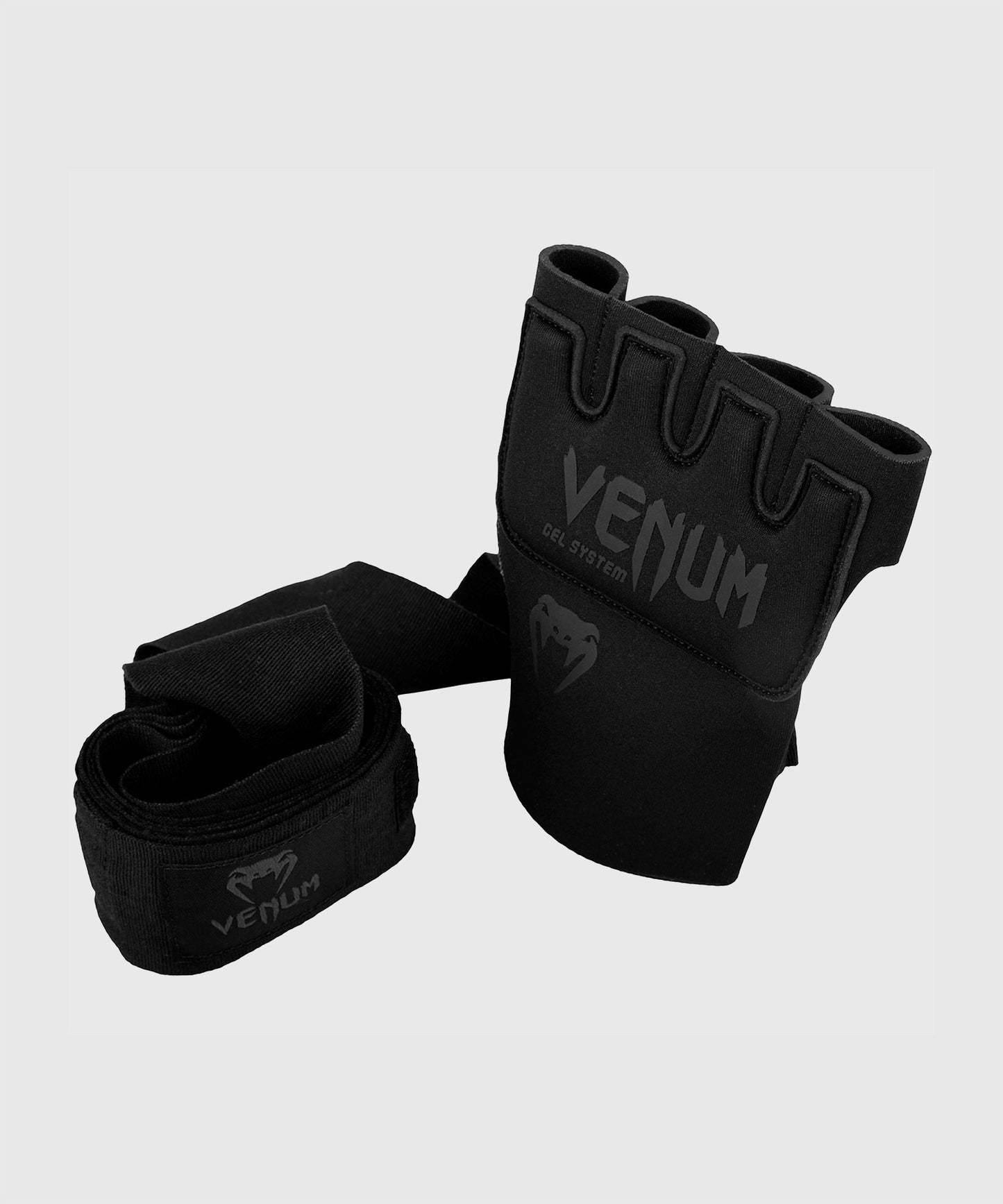 Venum Gel Kontact Guante Venda - Negro/Negro