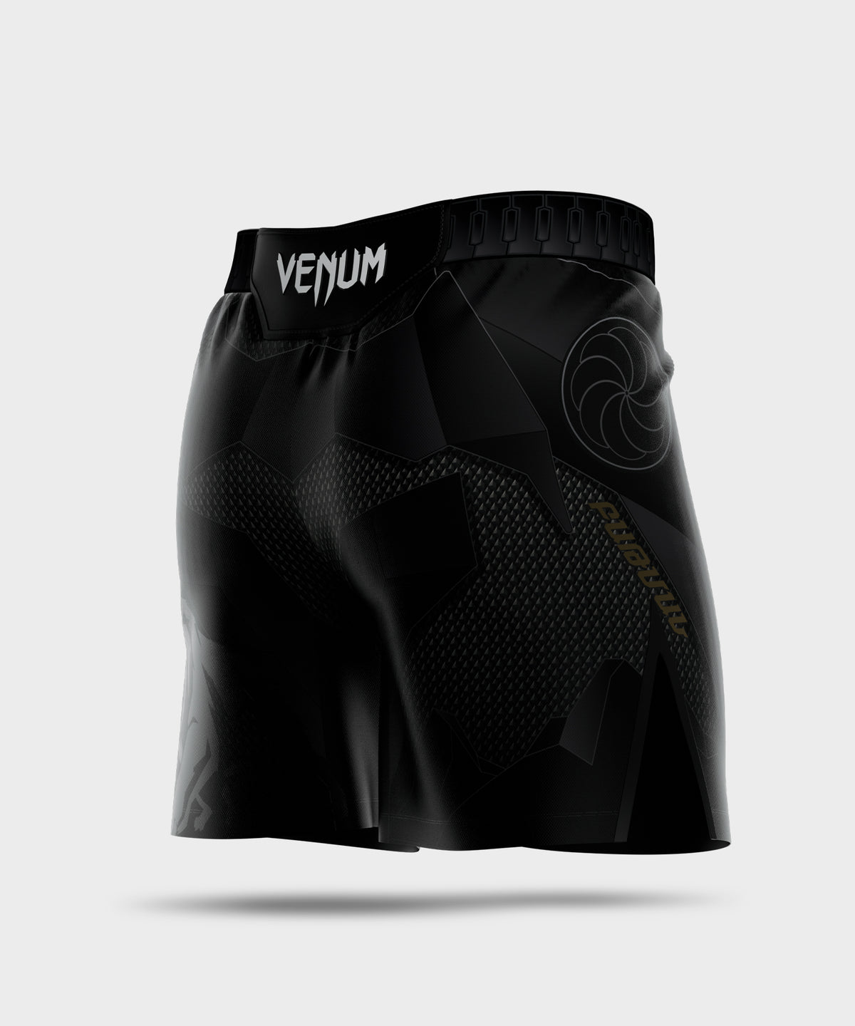 UFC Adrenaline Unrivaled by Venum Herren Fight-Shorts kurze Passform Arman Tsarukyan - Schwarz