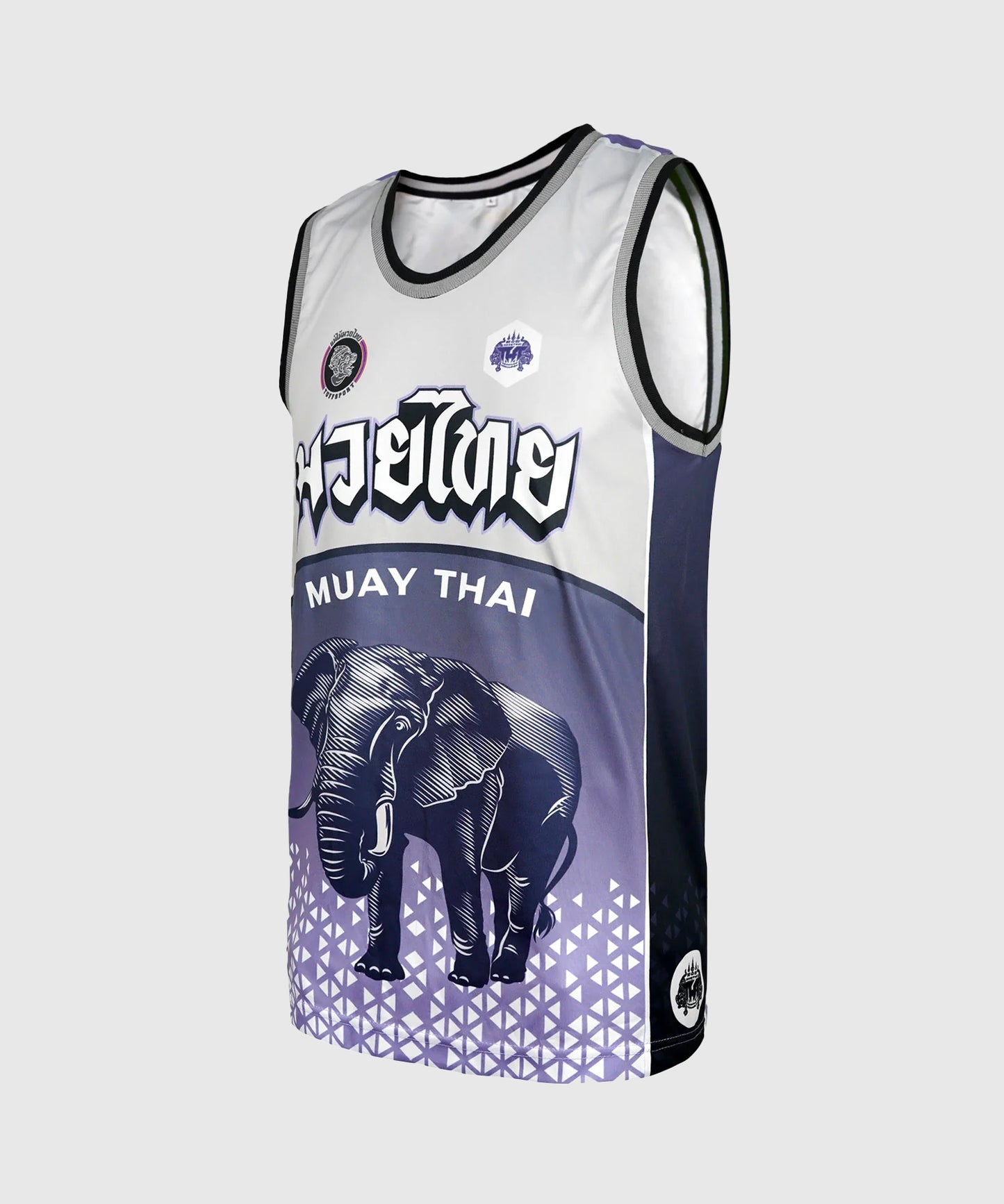 Tuff Top War Elephant Tanktop - Weiß/Violett