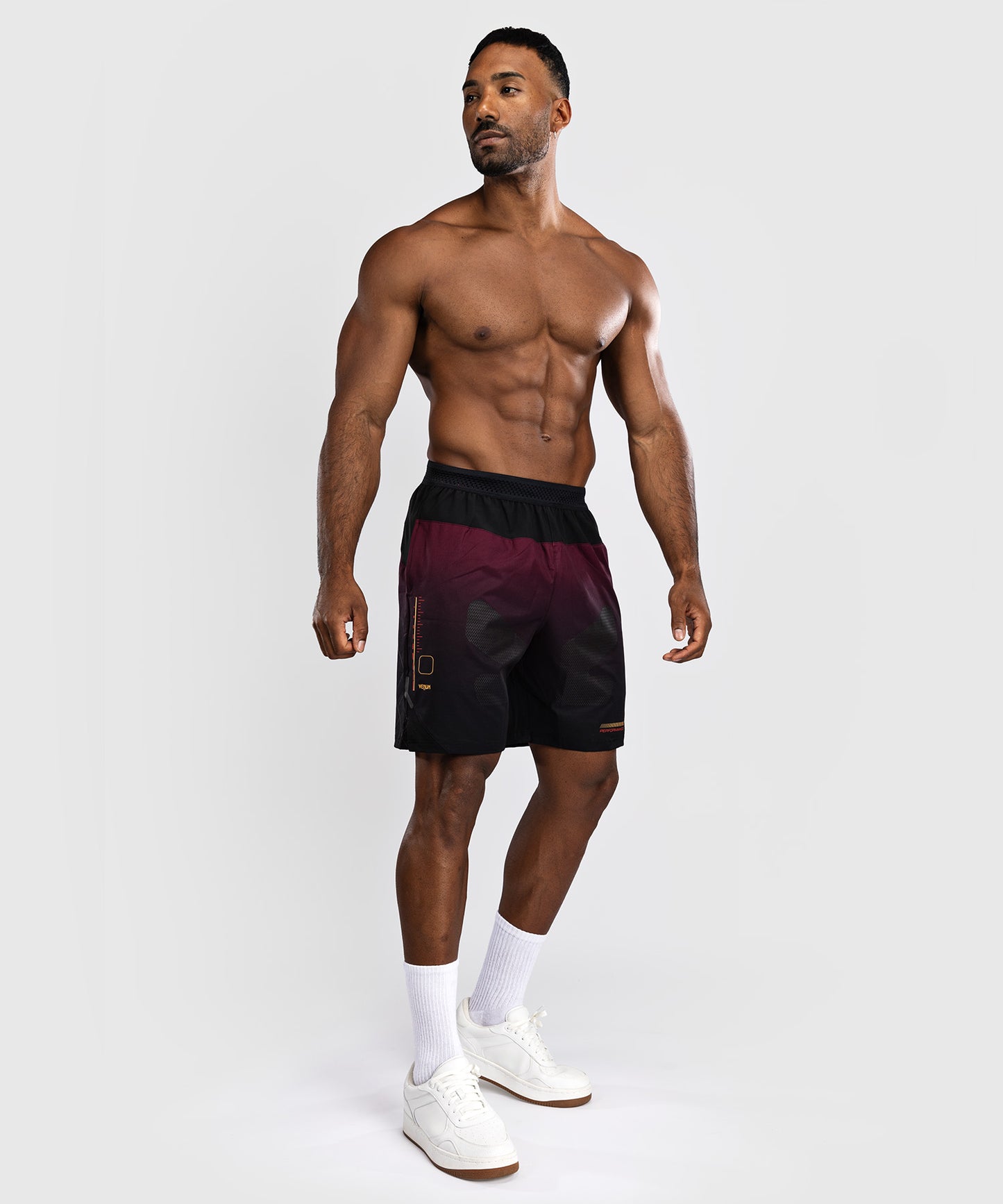 Short d'entraînement Venum Tactical XT- Noir/Bordeaux/Or