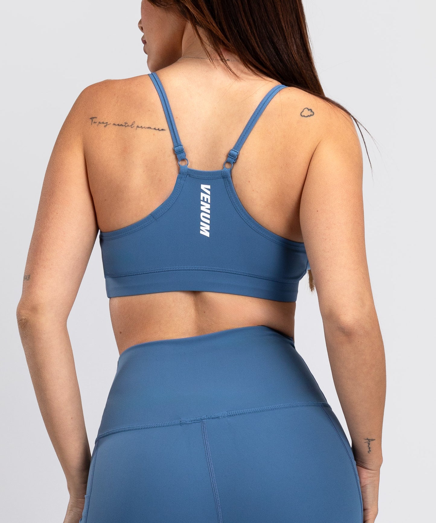 Venum Essential Low Impact Damen Sport-Bh - Stormblau