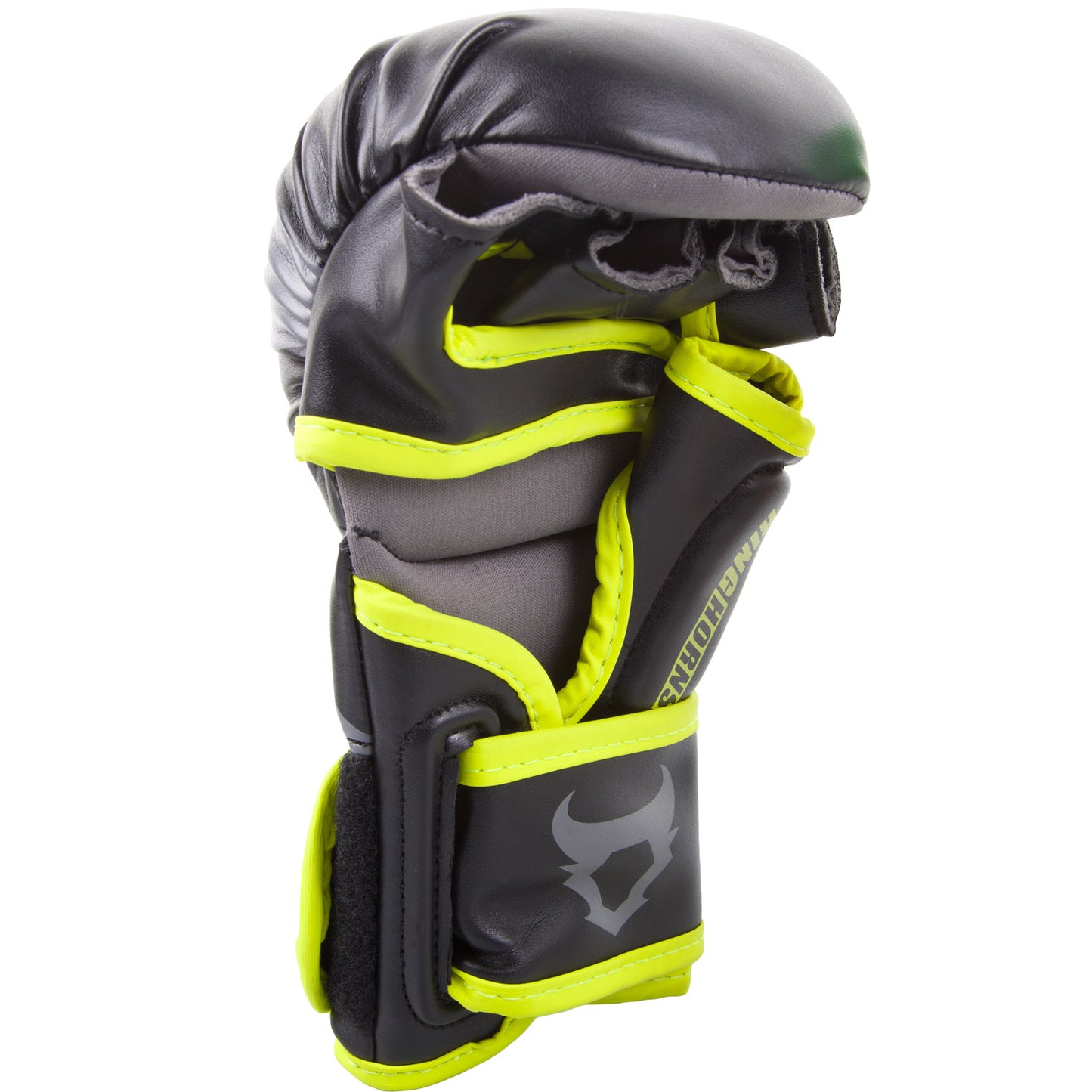 Ringhorns Charger Sparring-Handschuhe - Schwarz/Fluogelb