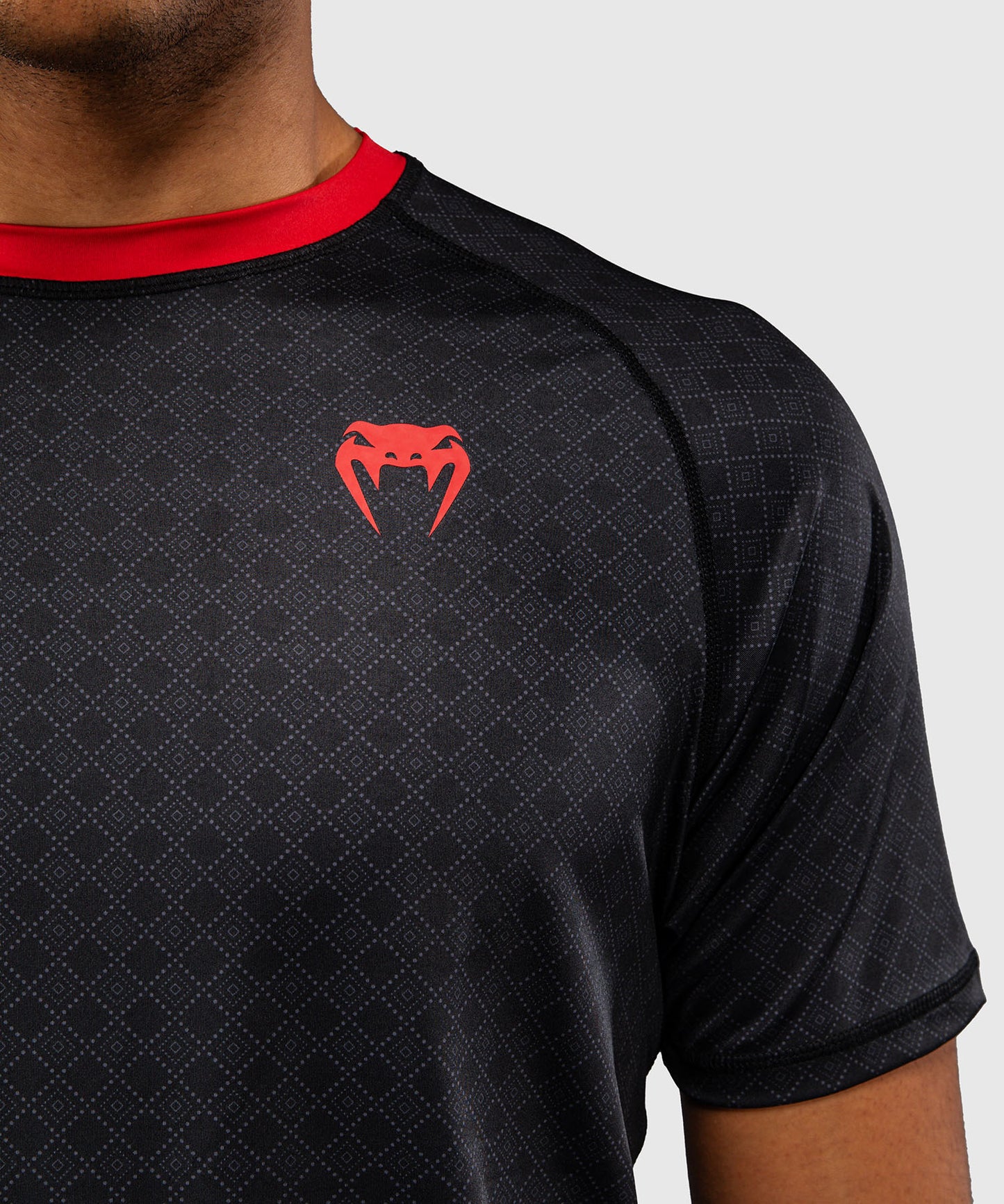 T-shirt Dry Tech Venum x Roger Gracie Signature - Noir/Rouge