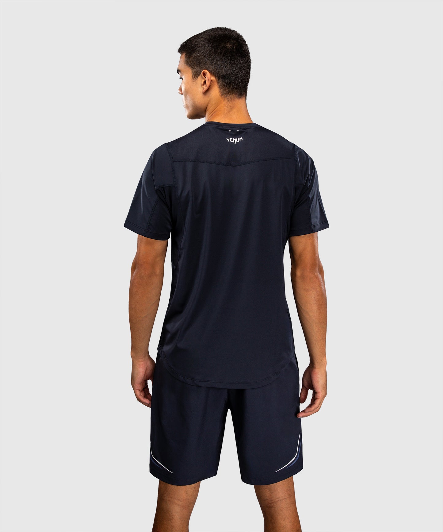 Venum G-Core Dry Tech T-Shirt - Navy Blue/White