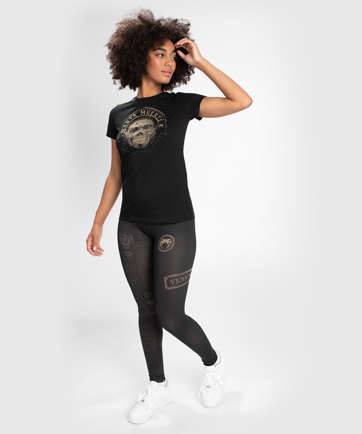Venum Damen Santa Muerte Dark Side - Tanktop - Schwarz/Braun