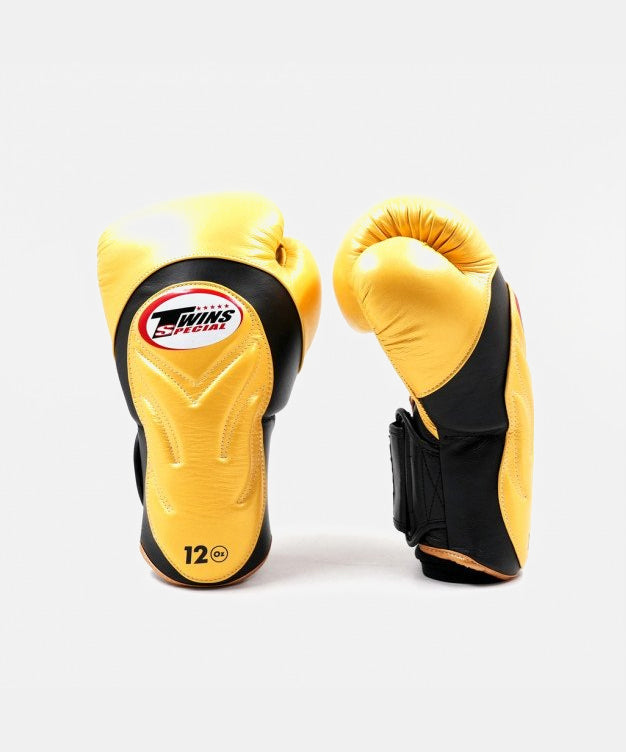Gants de Boxe Twins BGVL6 - Jaune/Noir