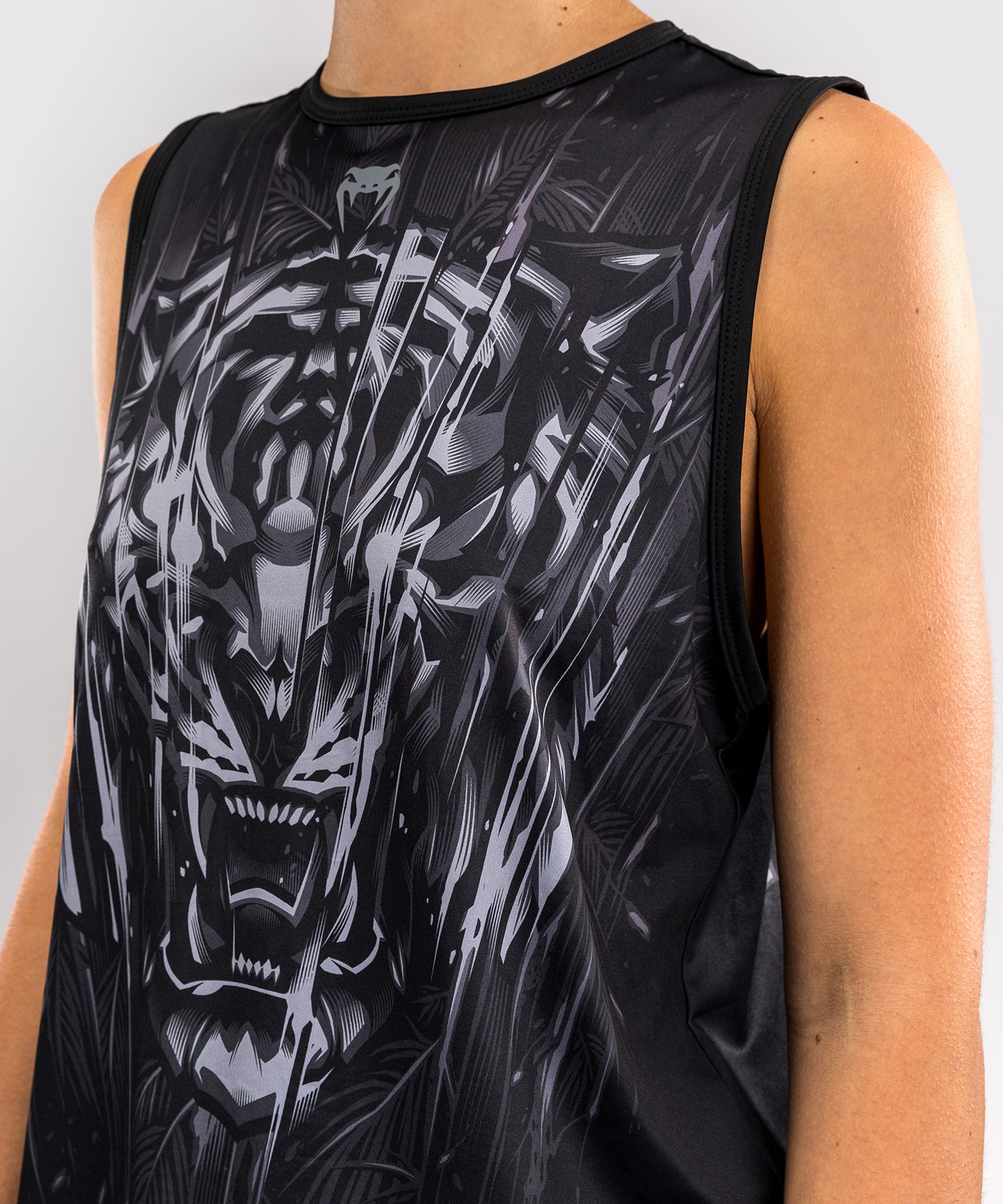 Débardeur Venum Tiger pour Femmes - Noir/Argent
