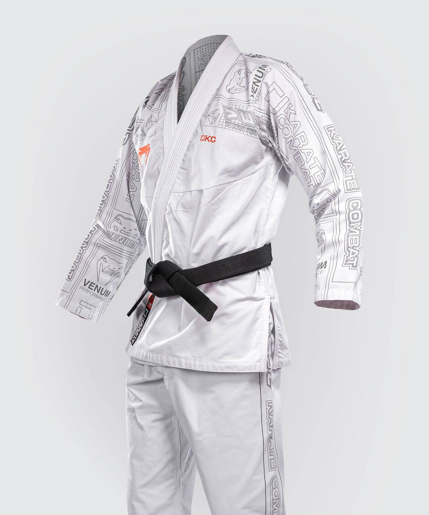 Karate Combat by Venum BJJ Gi - White/Grey