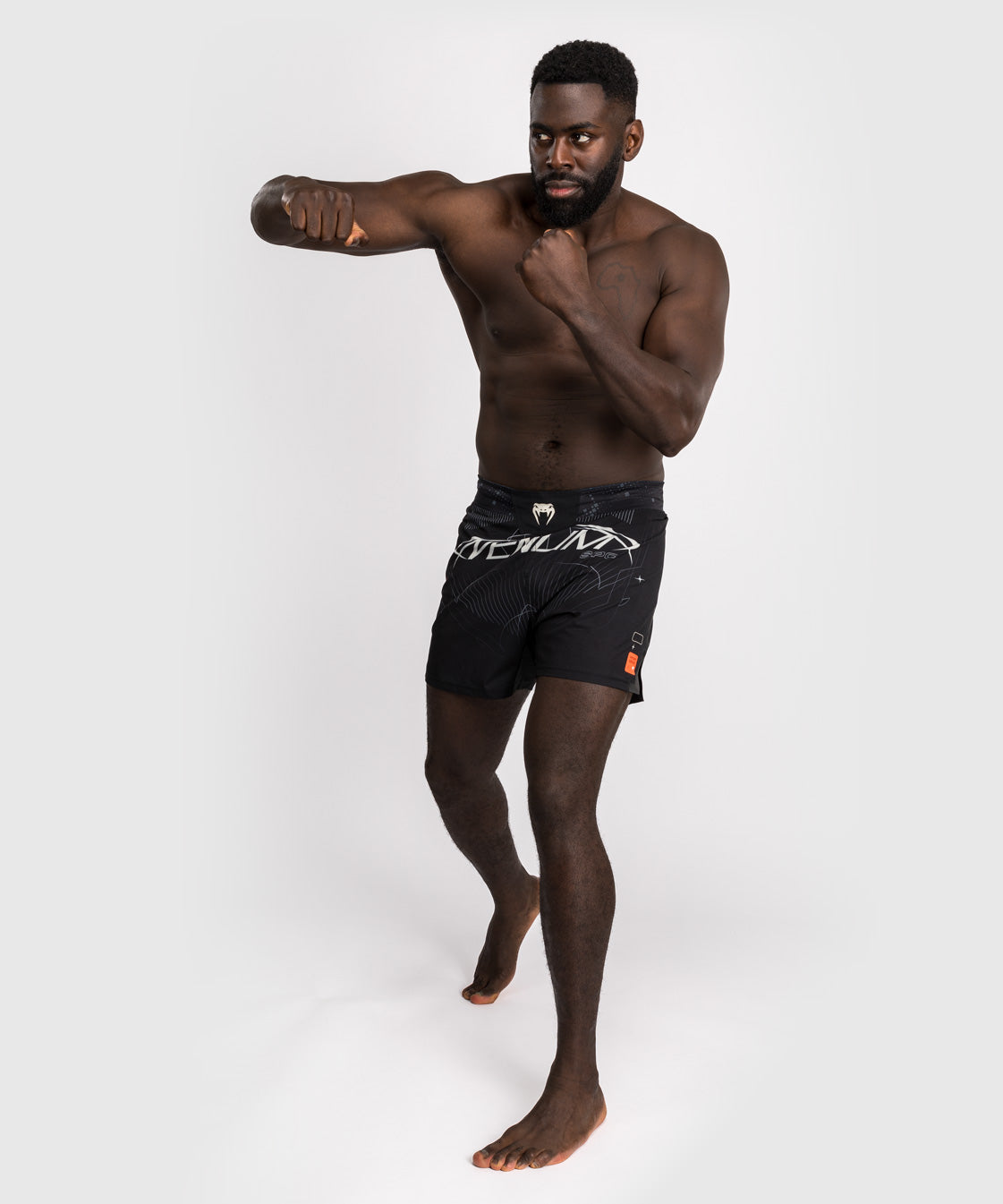 Venum Eclipse Pantaloncini da combattimento – Nero/Avorio