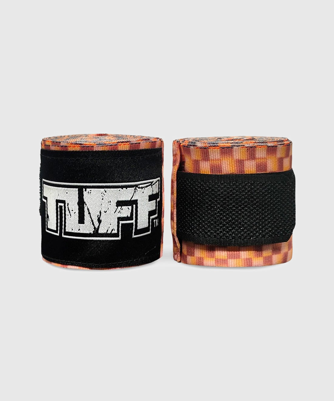 Tuff Stripe 4.5m Boxing Handwraps - Orange