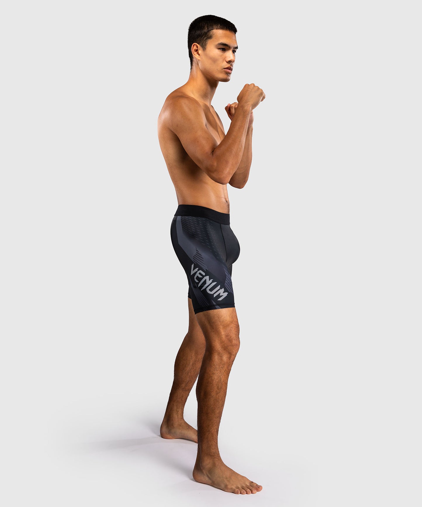 Venum No-Gi 6.0 Pantalón Corto de Compresión - Negro/Gris