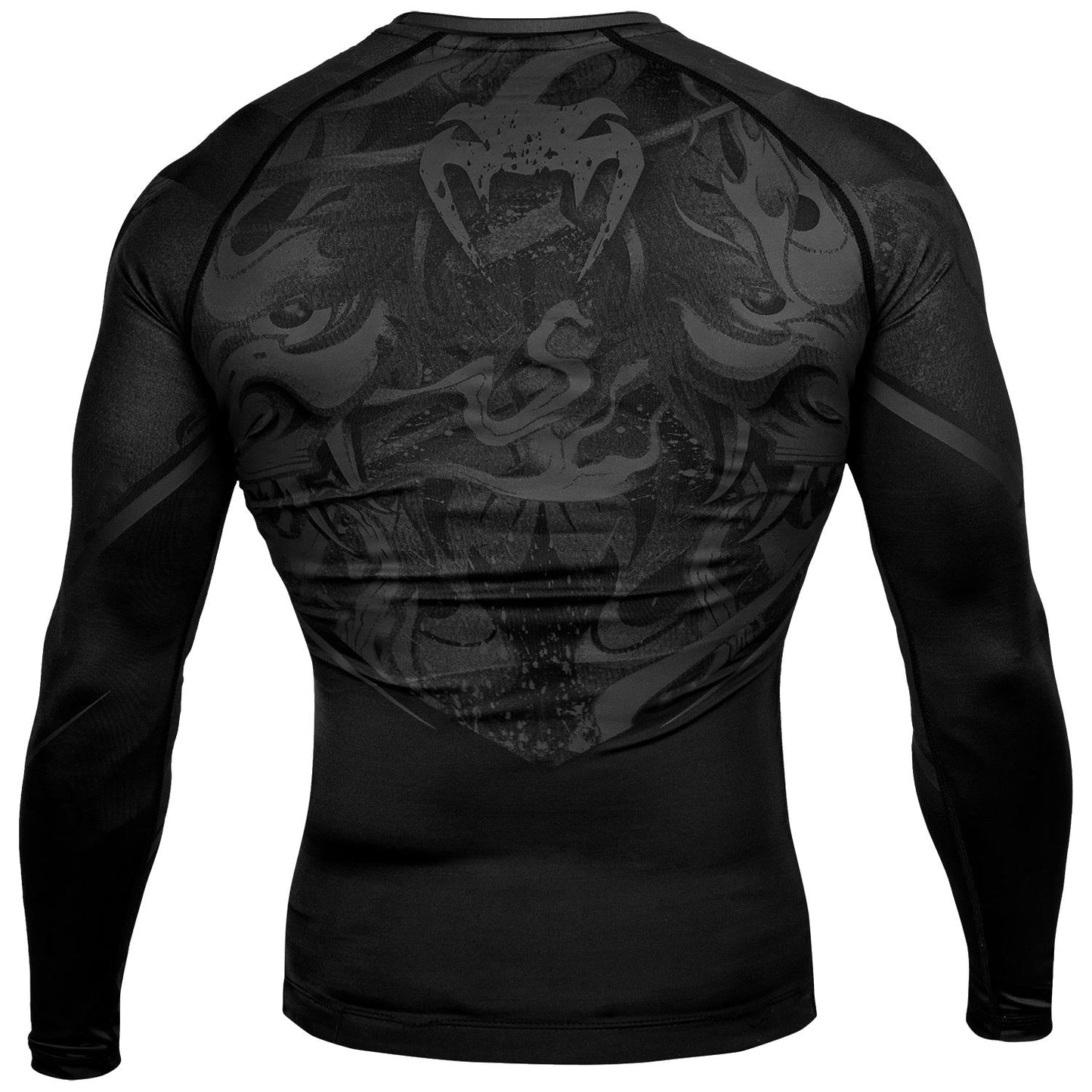 Rashguard Venum Devil - Long Sleeve - Black/Noir