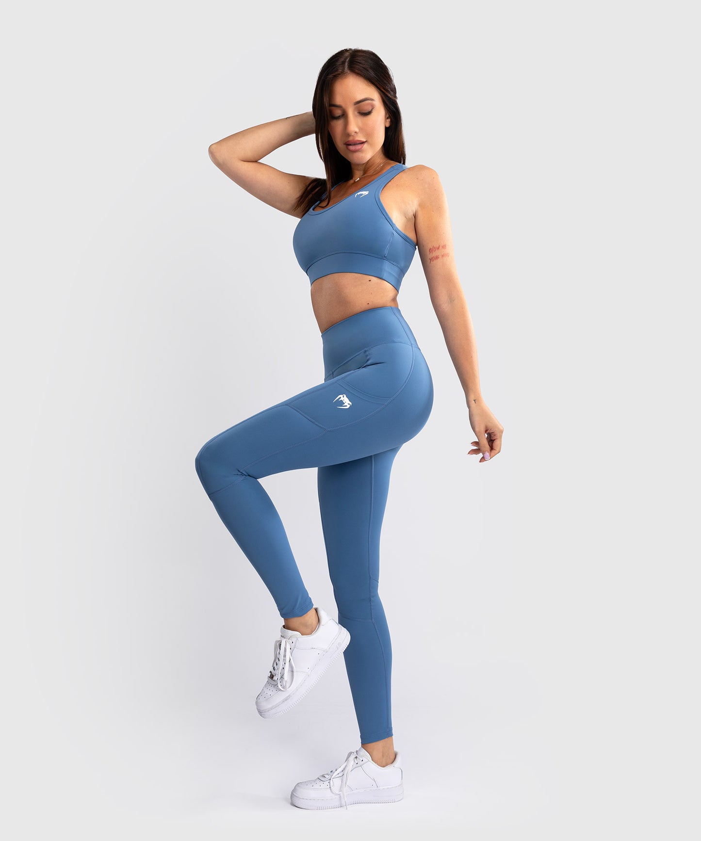 Venum Essential Leggings de Rendimiento es para Mujer - Azul Tormenta