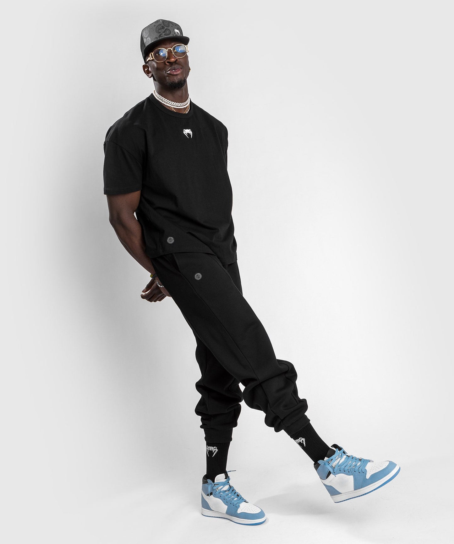 Venum Vortex XL Jogginghose - Oversize - Schwarz