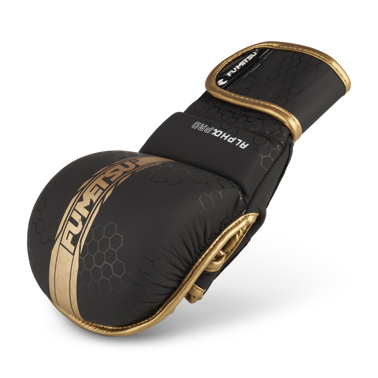 Fumetsu Alpha Pro MMA-Sparring-Handschuhe - Schwarz/Gold