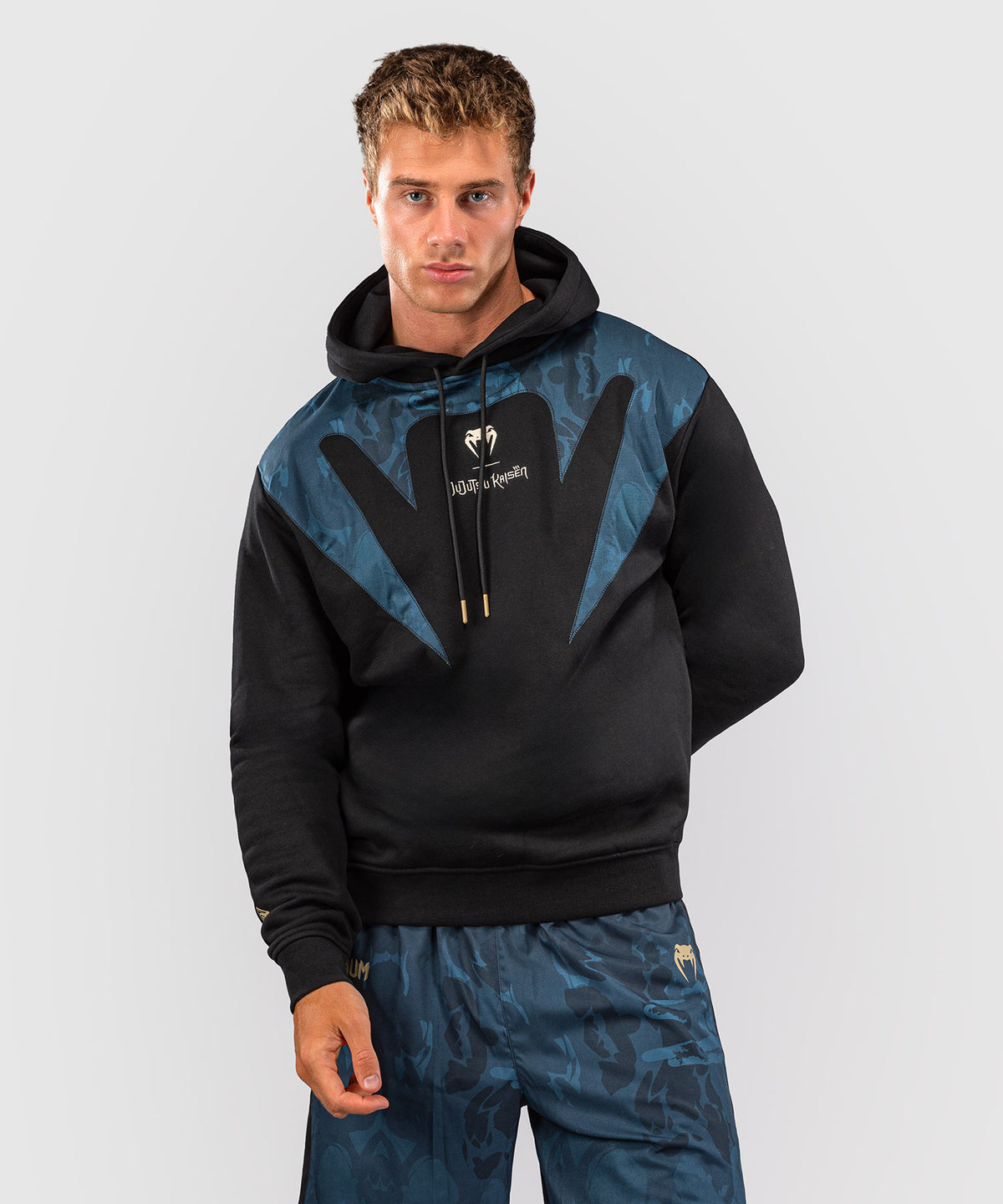 Jujutsu Kaisen x Venum Fushiguro Hoodie – Ozeangrün