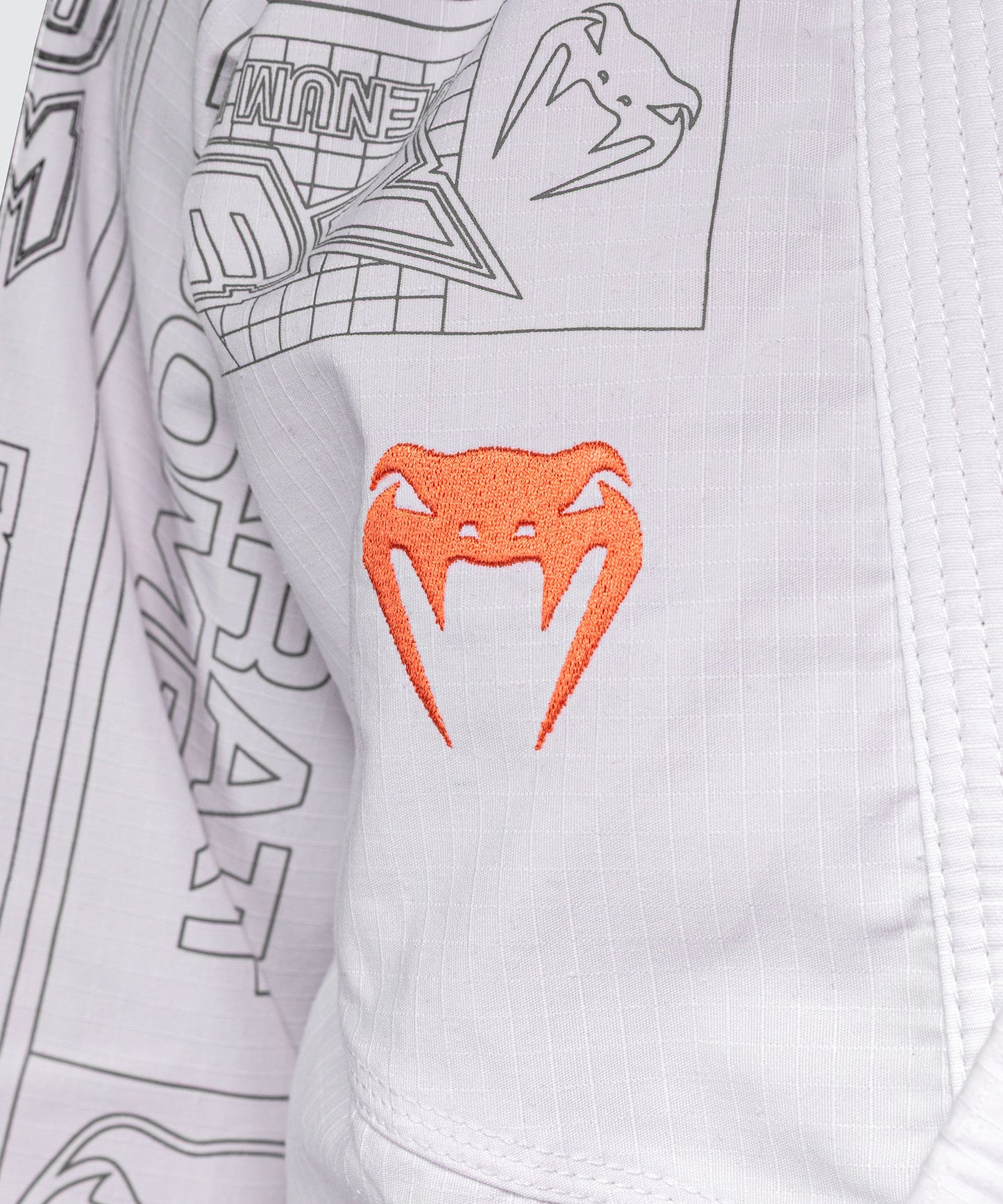Karate Combat by Venum BJJ Gi - White/Grey