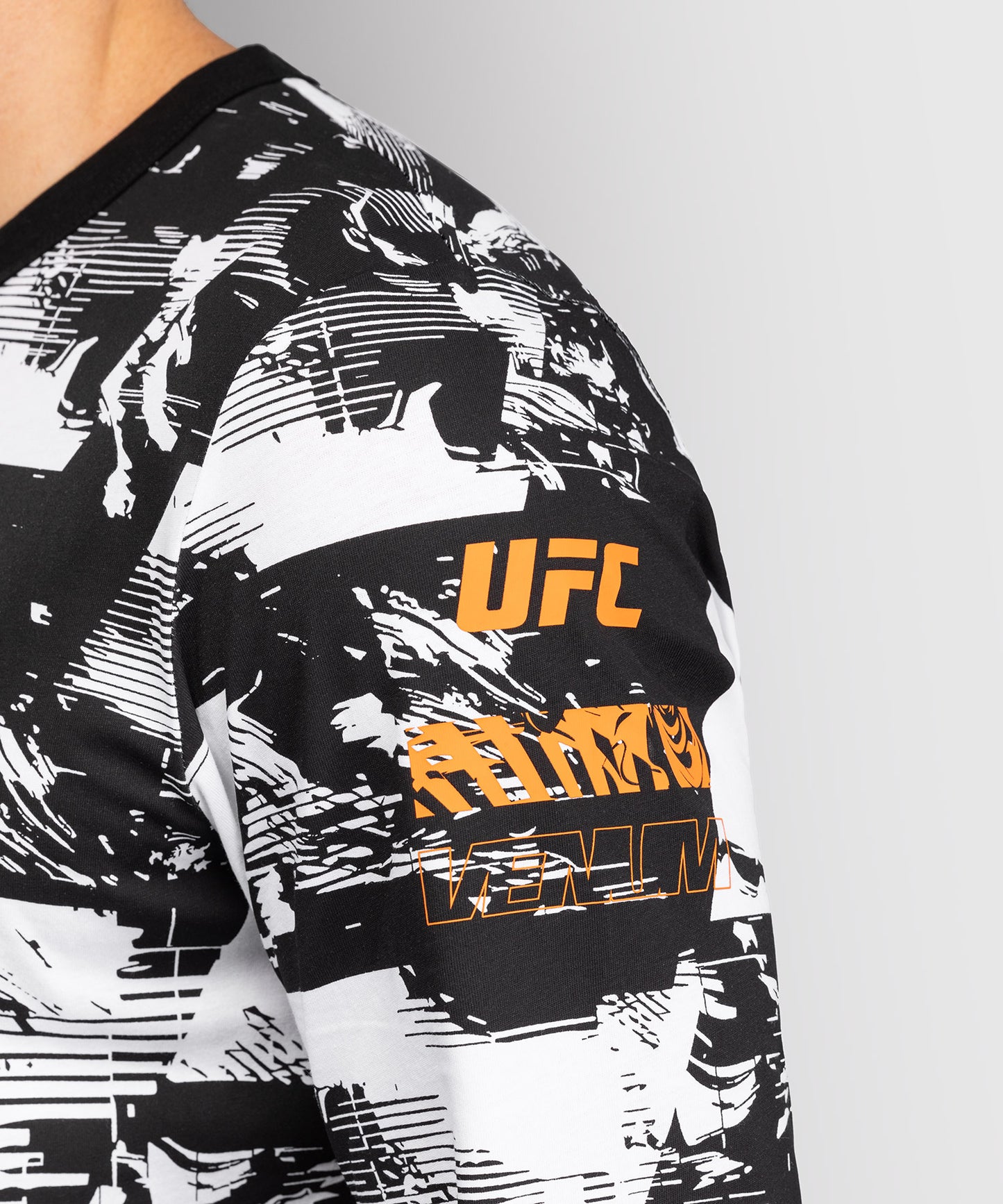 T-shirt manches longues Homme UFC Zenith by Venum Authentic Fight Week - Blanc
