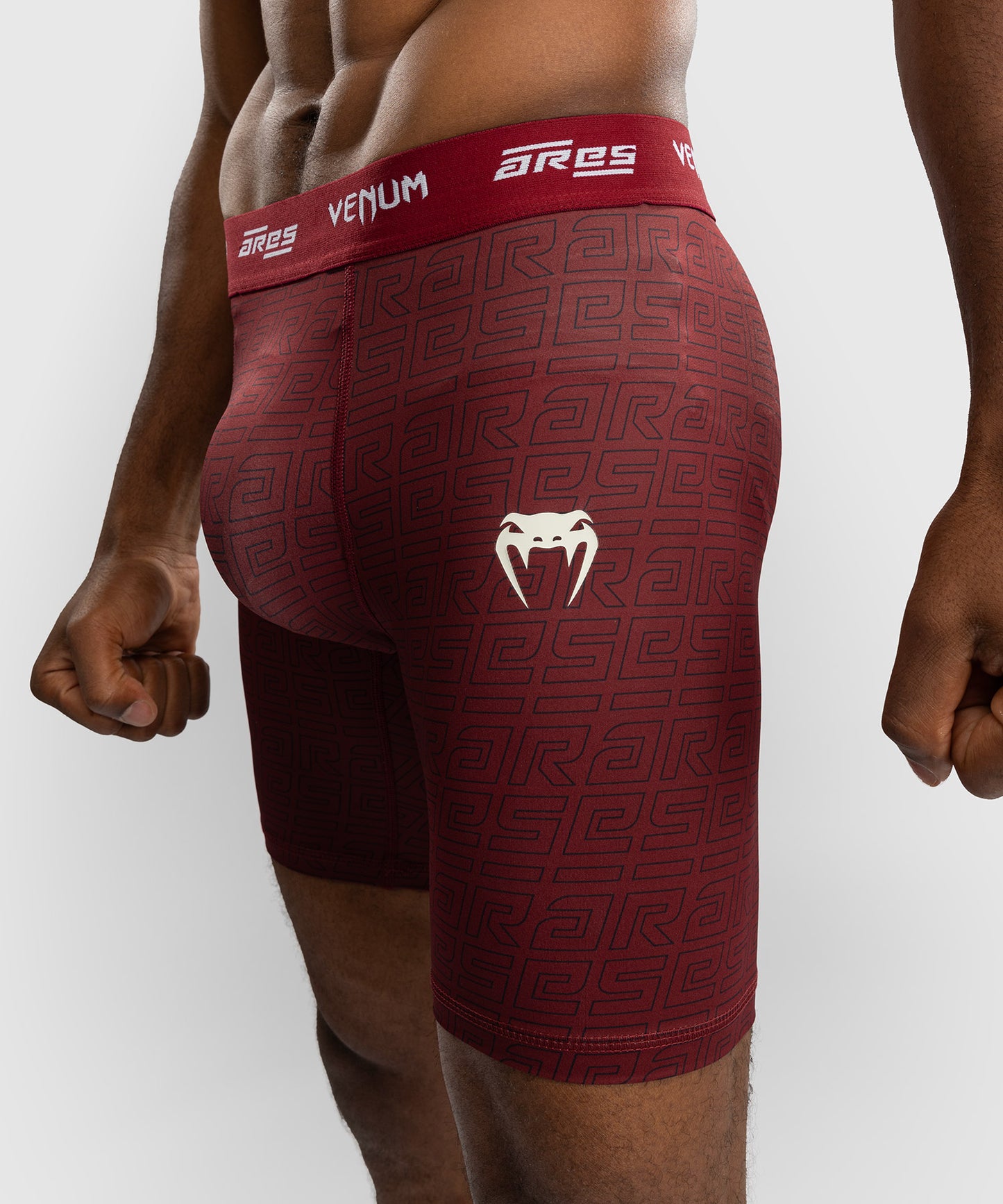 Venum x Ares Pantaloni Vale Tudo Uomo - Borgogna