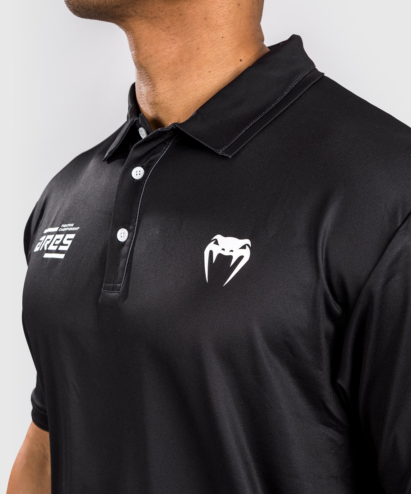 Venum x Ares Dry Tech Polo Shirt - Schwarz